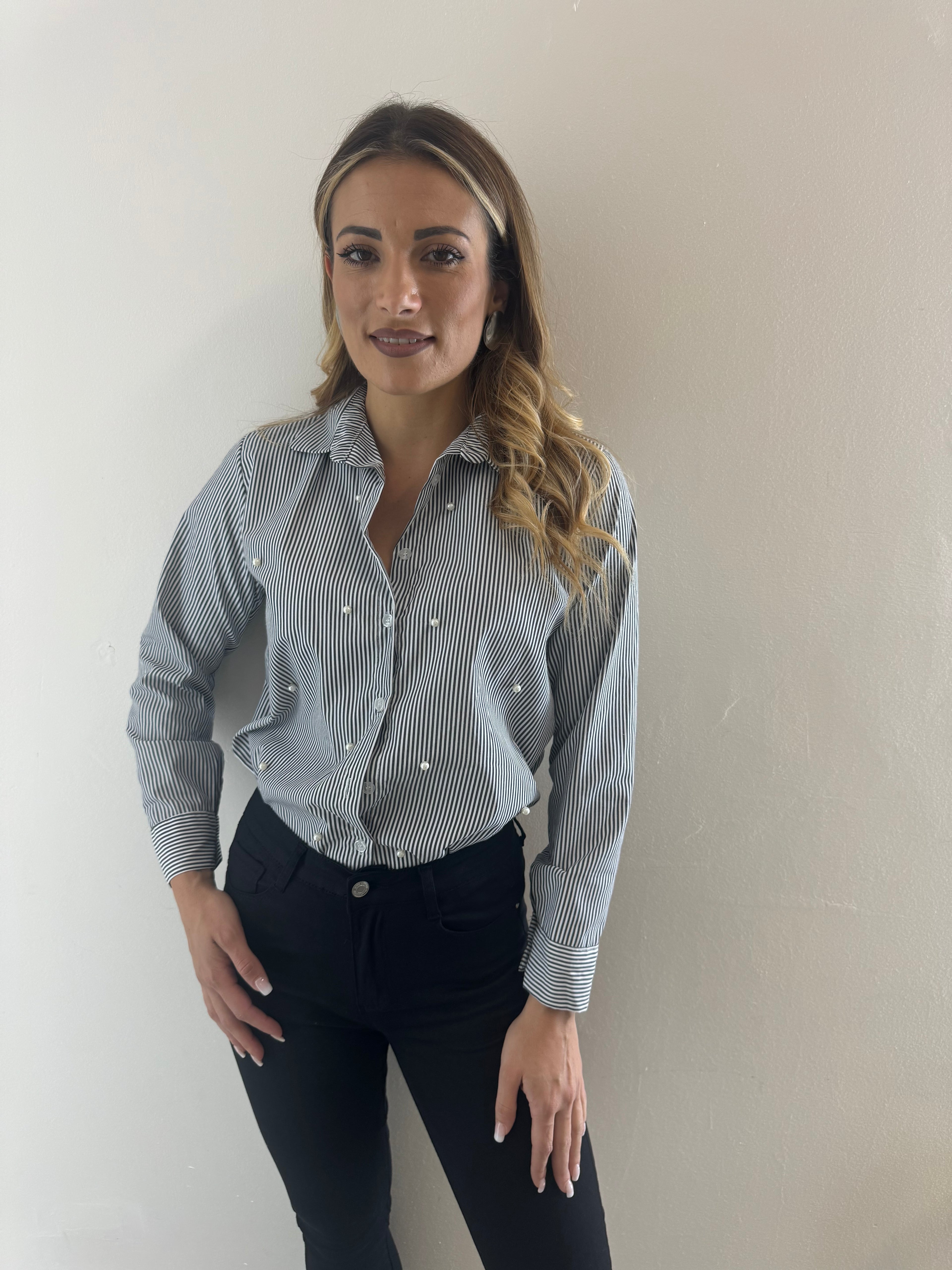 Camicia Perlage