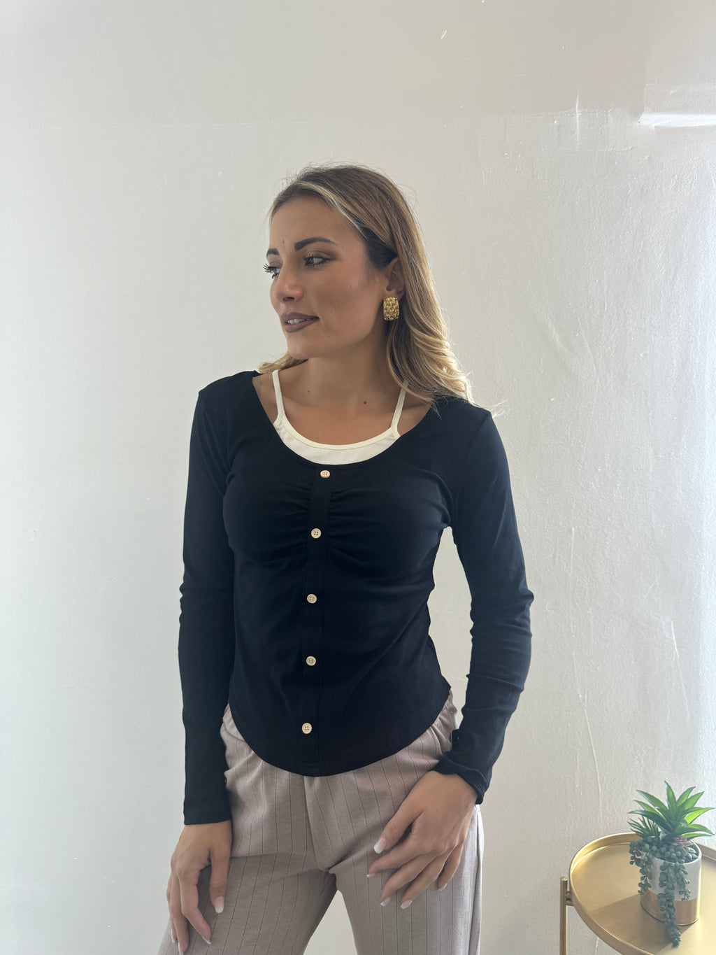Maglia Canotta Black