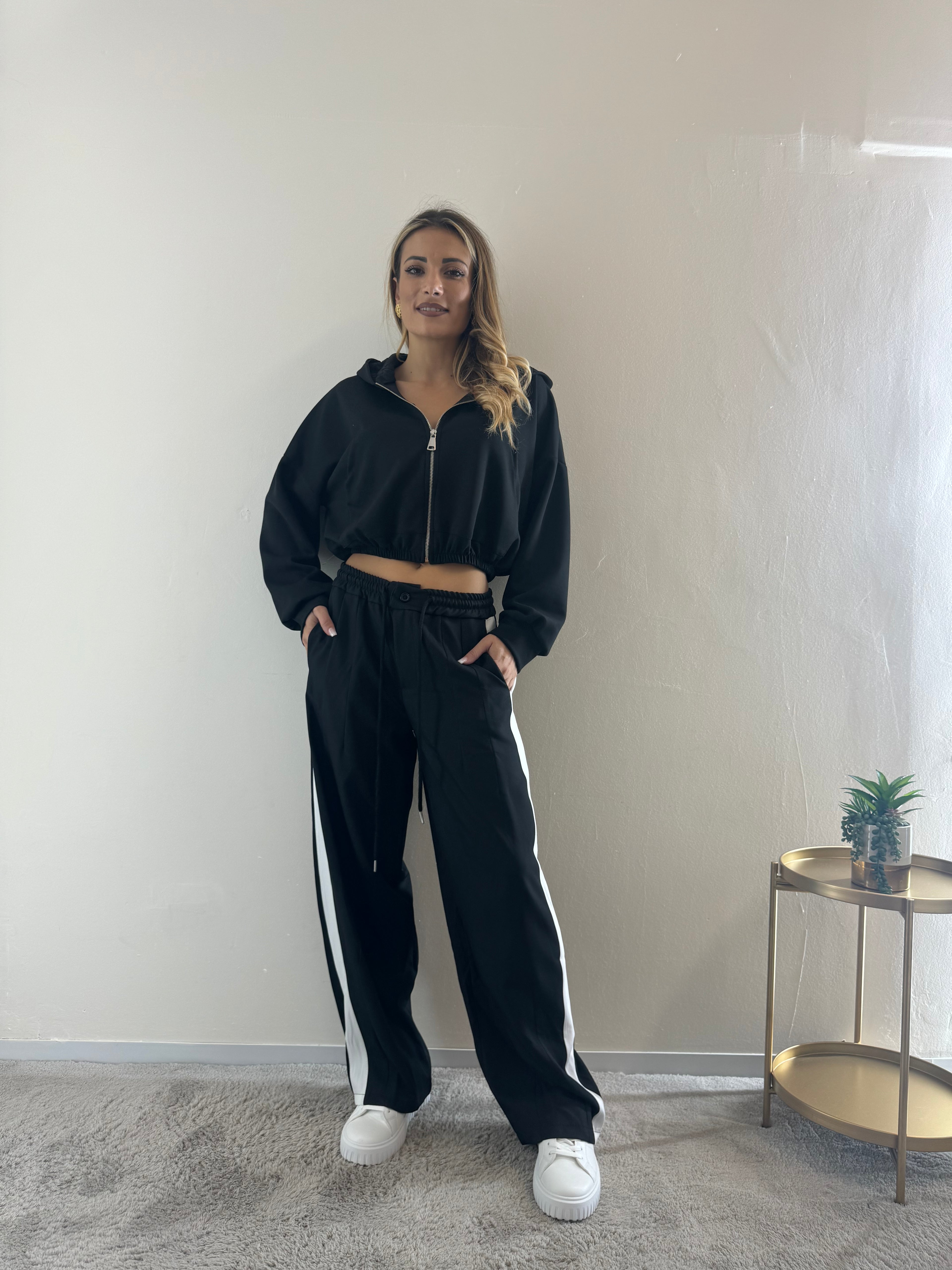 Pantaloni Banda Black
