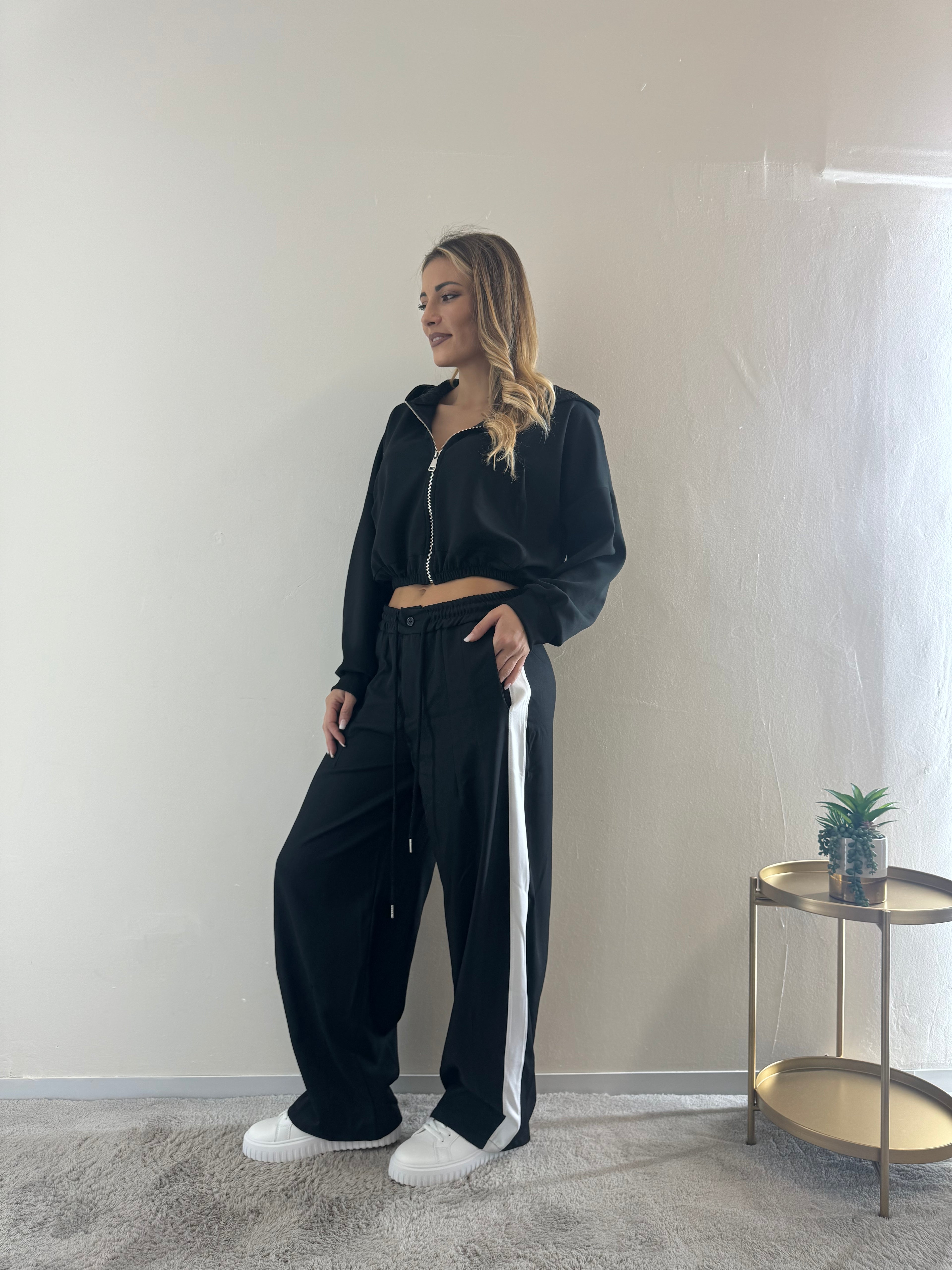Pantaloni Banda Black