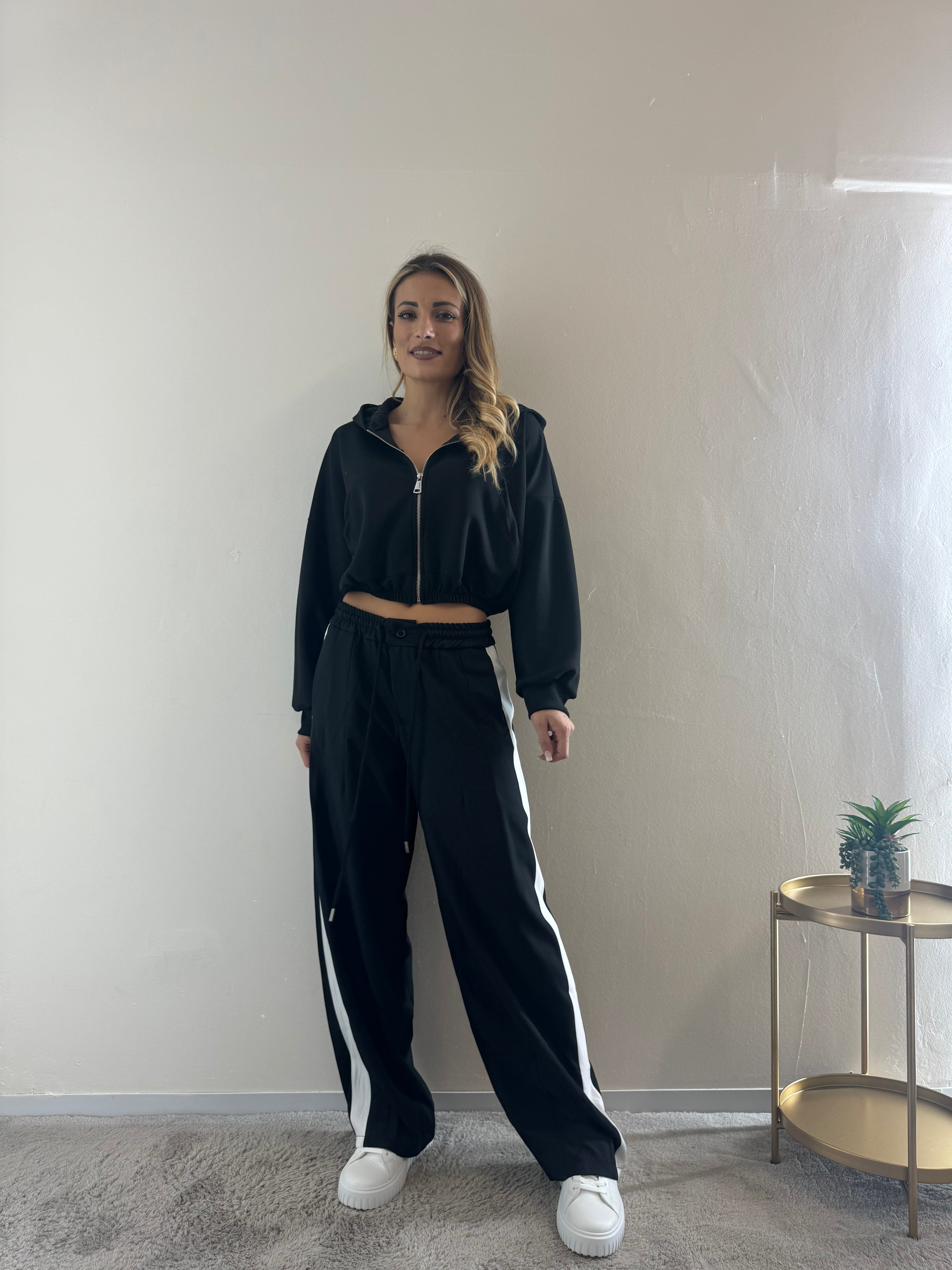 Pantaloni Banda Black