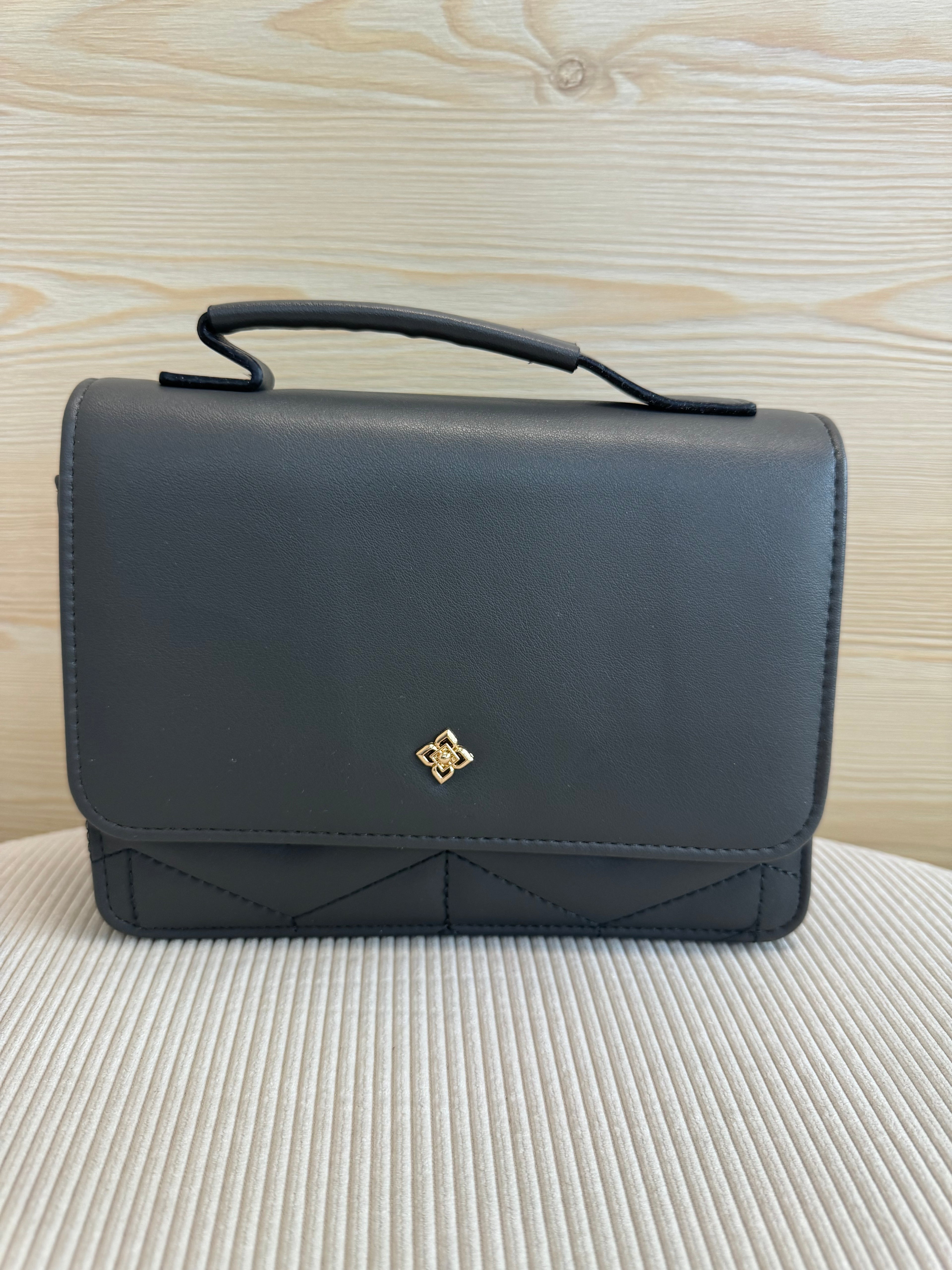 Mini Crossbody + portafogli e portatessere Grey