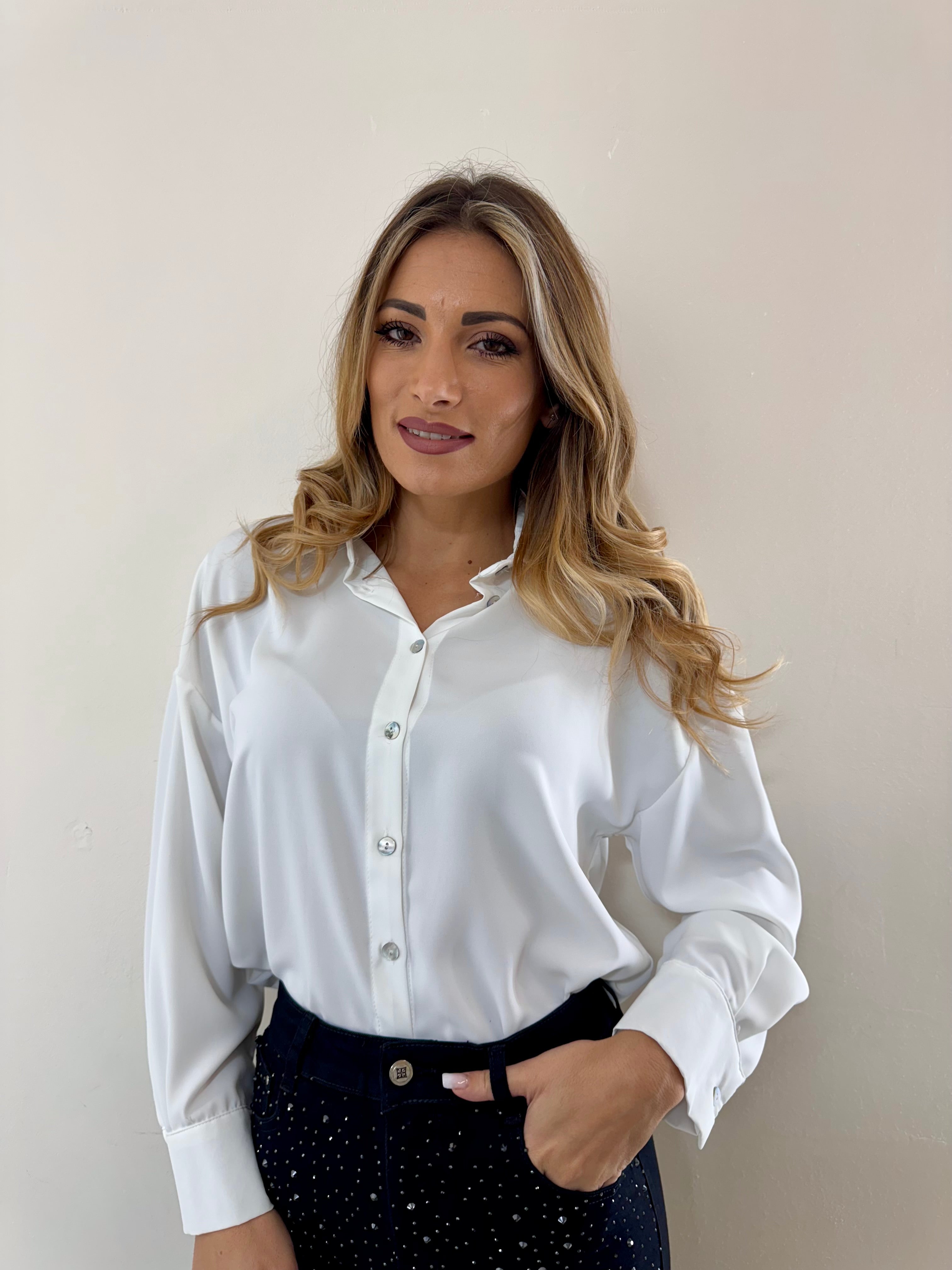 Camicia SimilSeta White