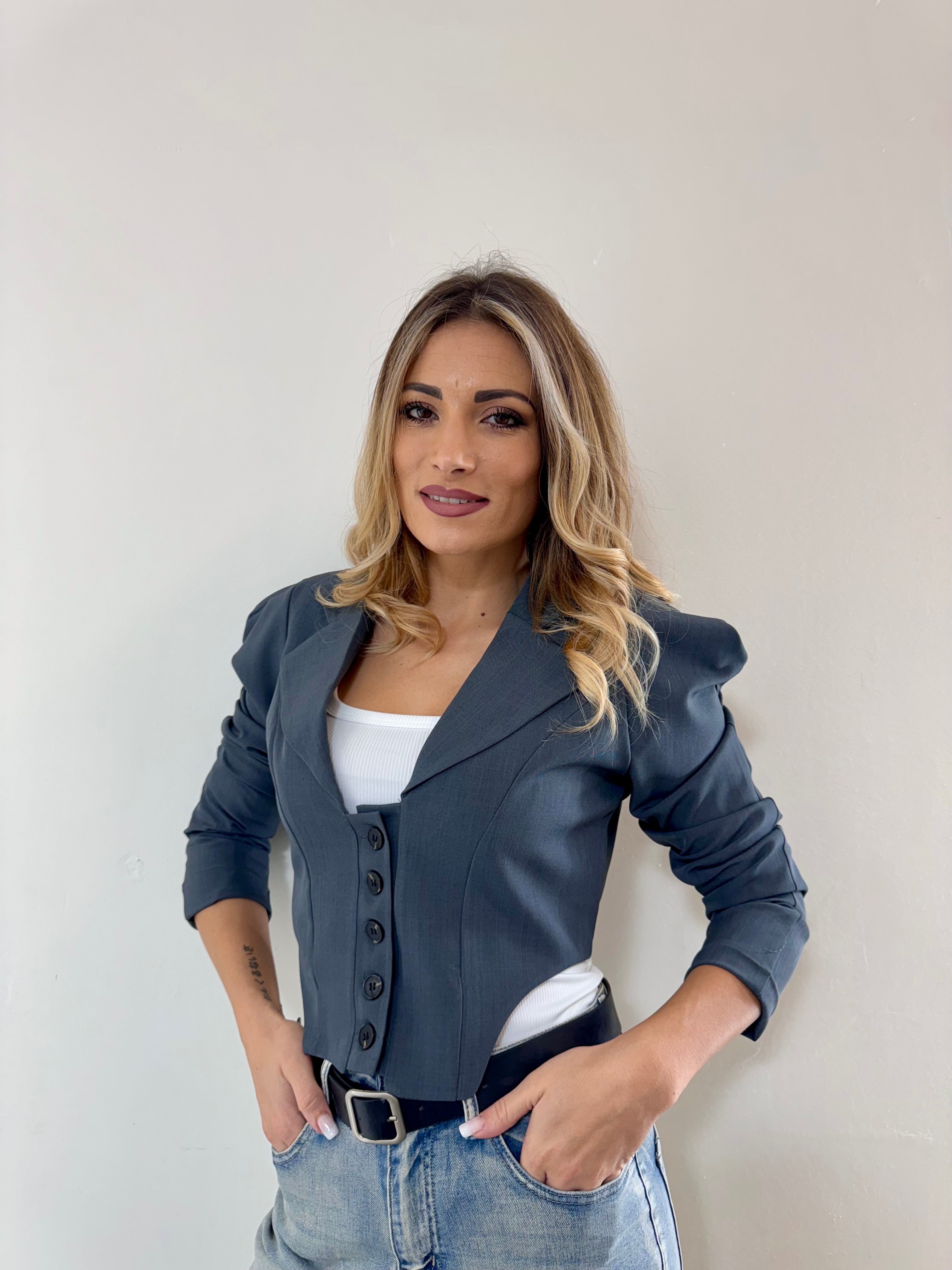 Blazer Debb Grey