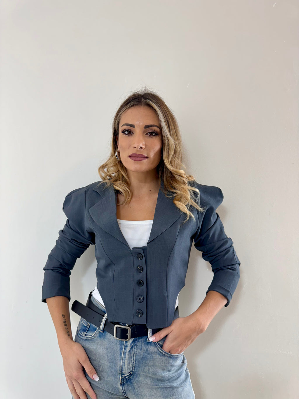 Blazer Debb Grey