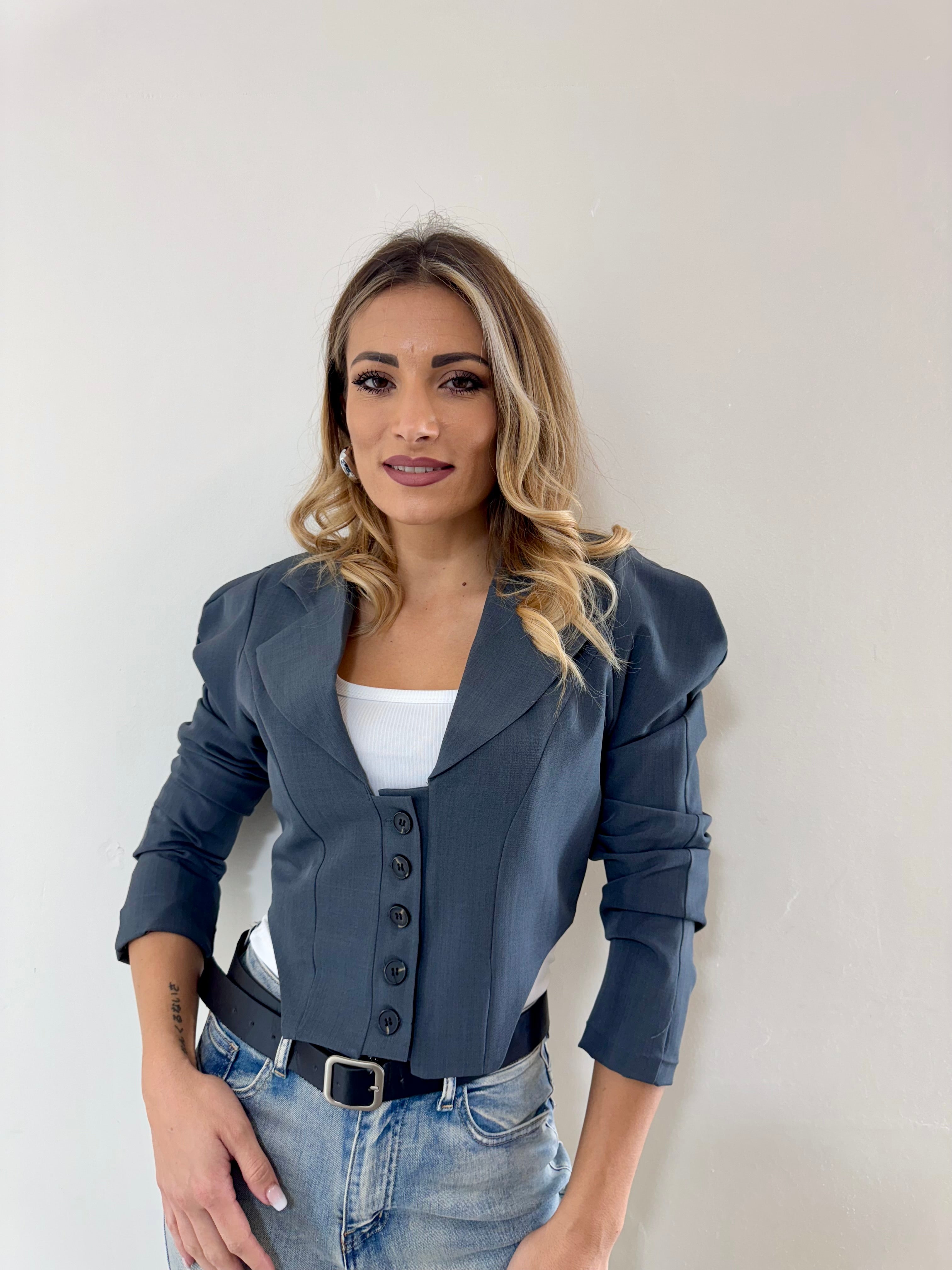 Blazer Debb Grey
