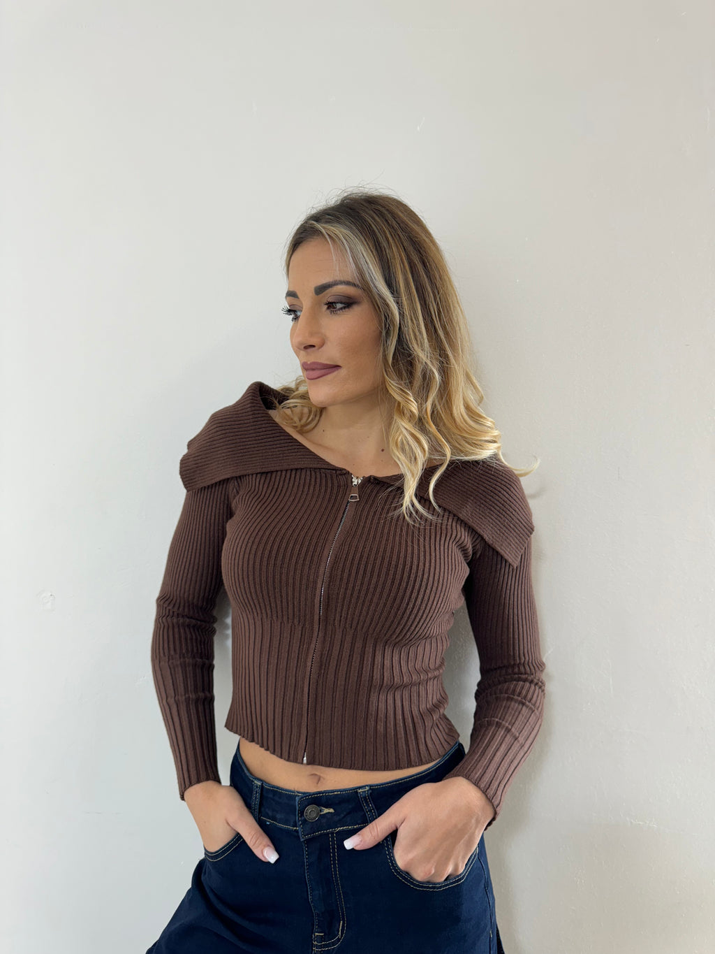 Cardigan Costine Choco