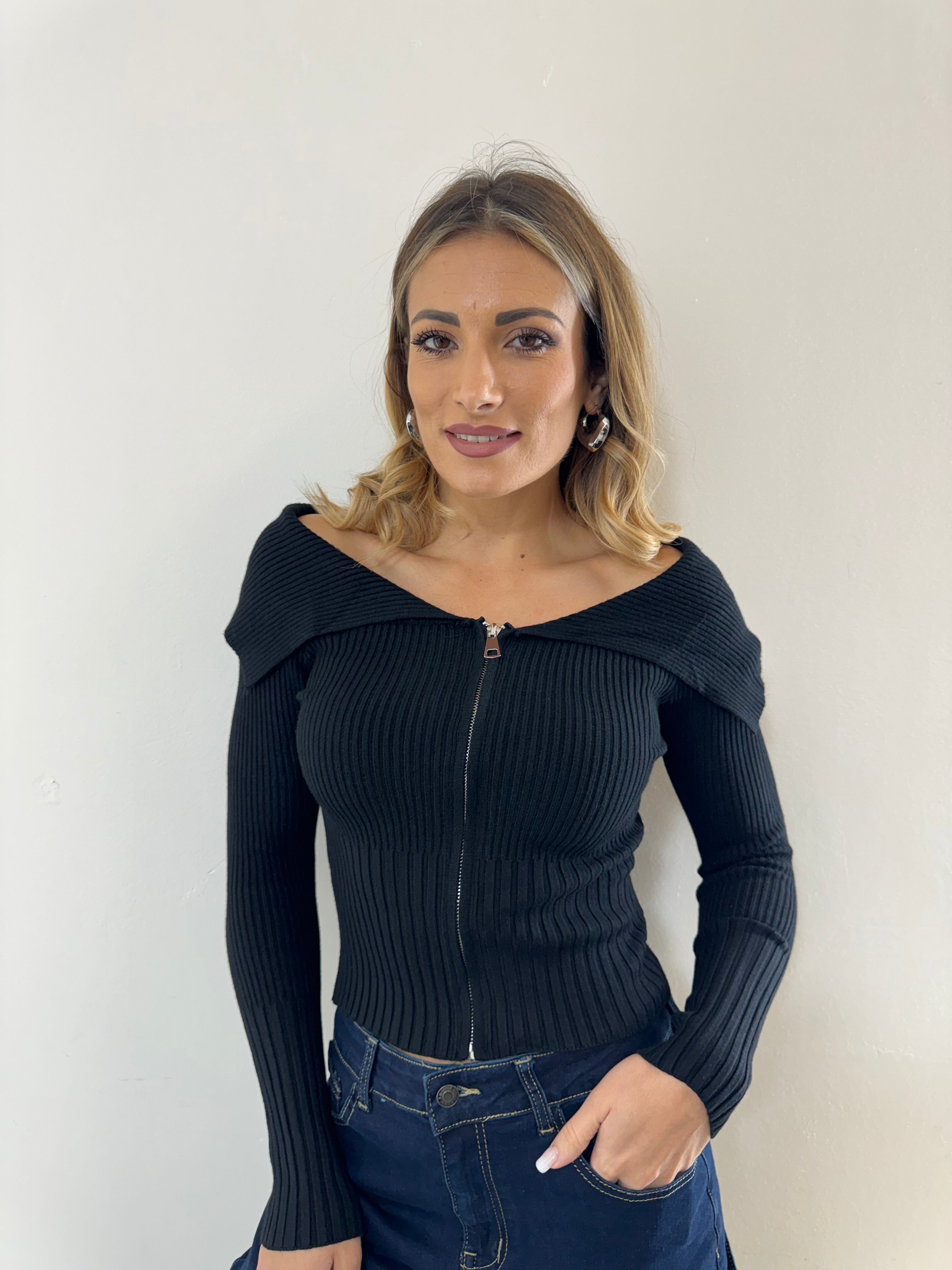 Cardigan Costine Balck