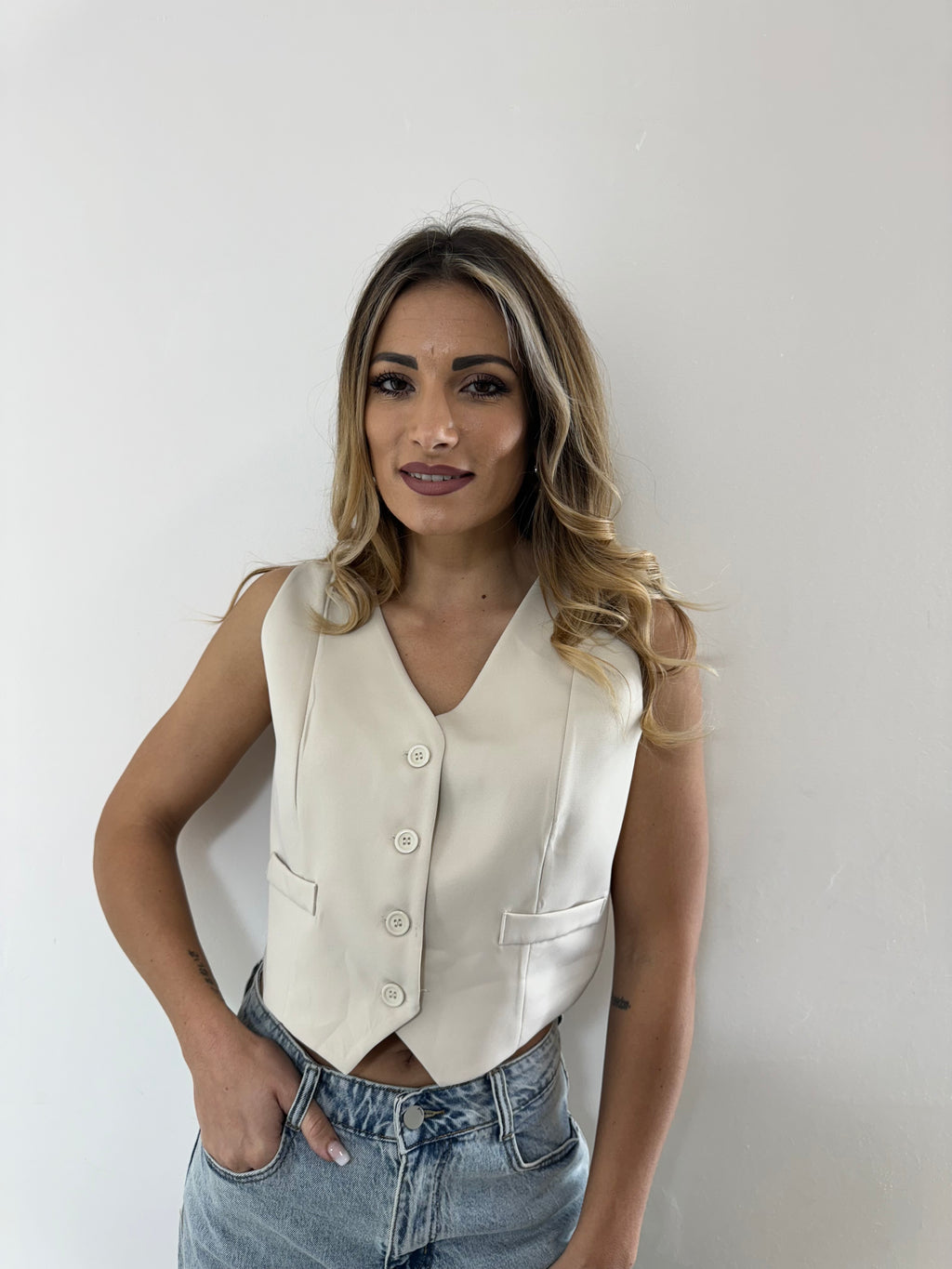 Gilet Panna