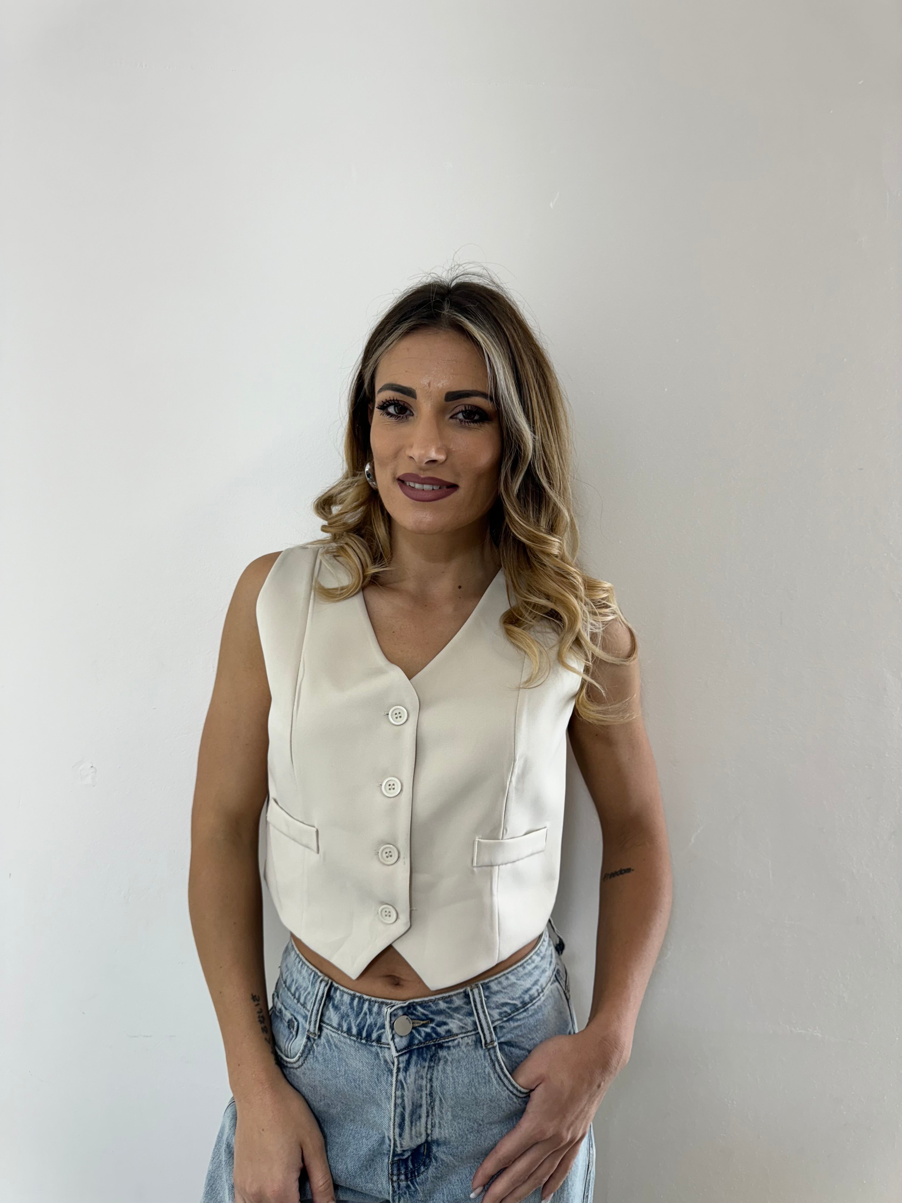 Gilet Panna