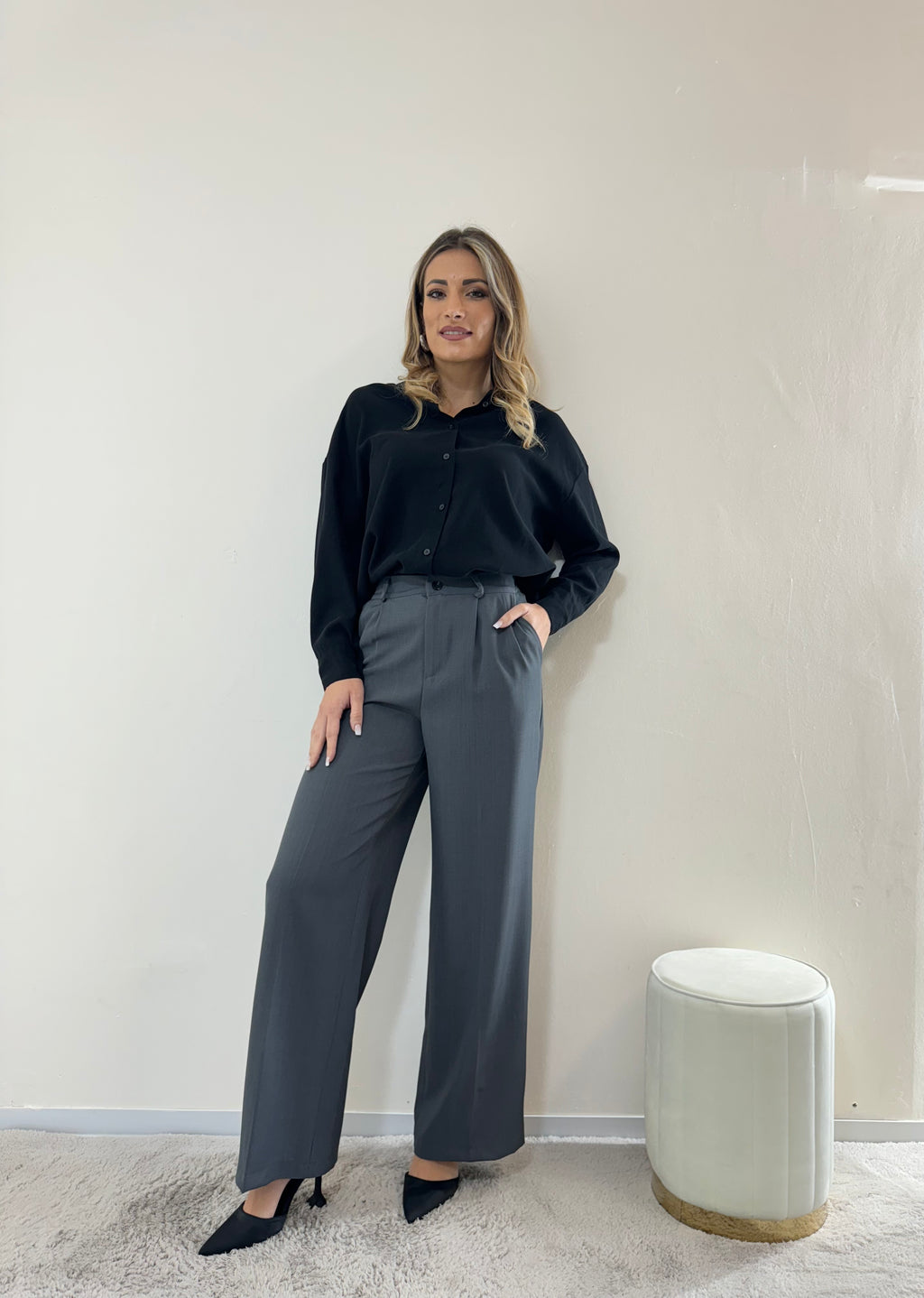 Pantalone Classic Grey