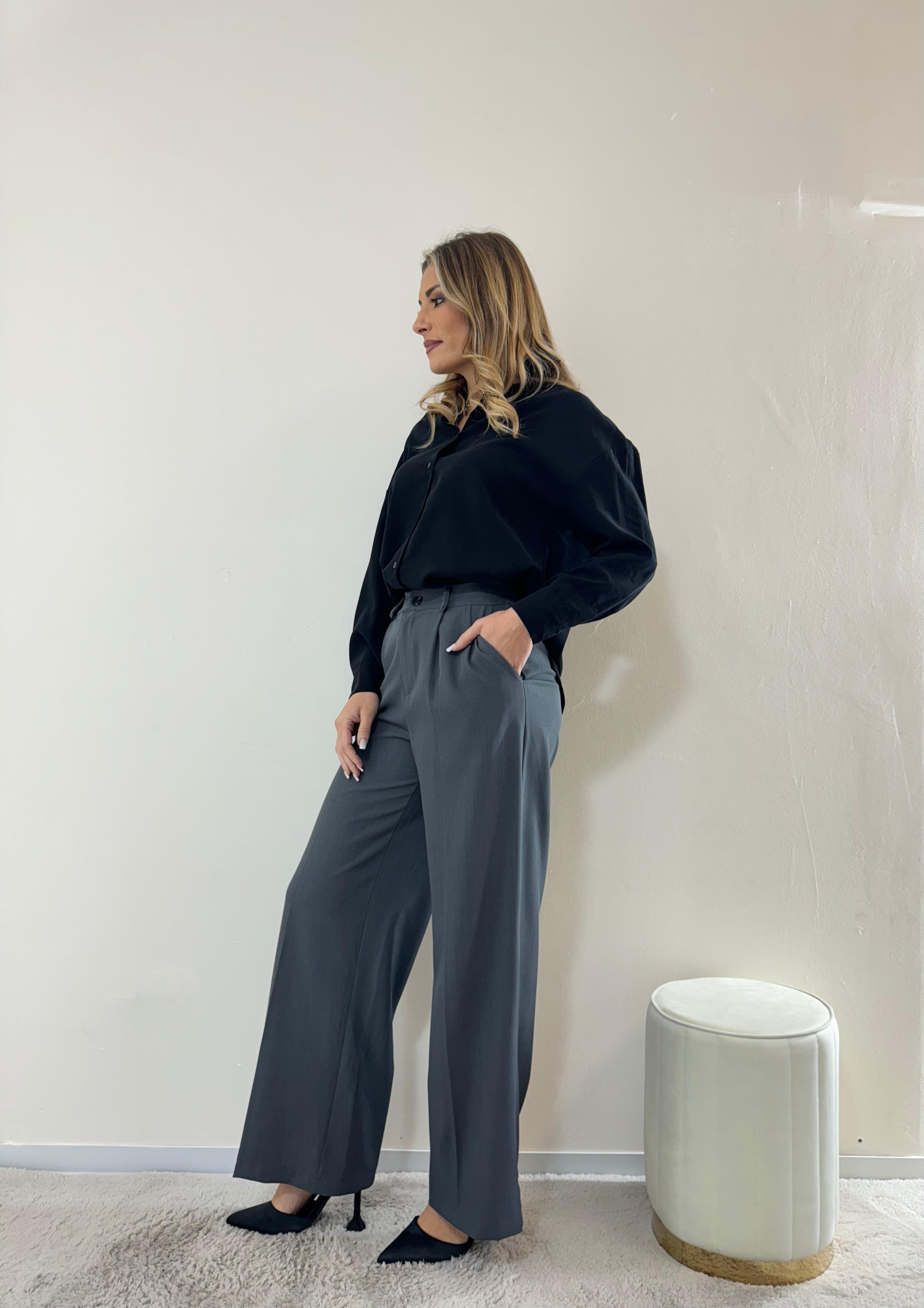 Pantalone Classic Grey
