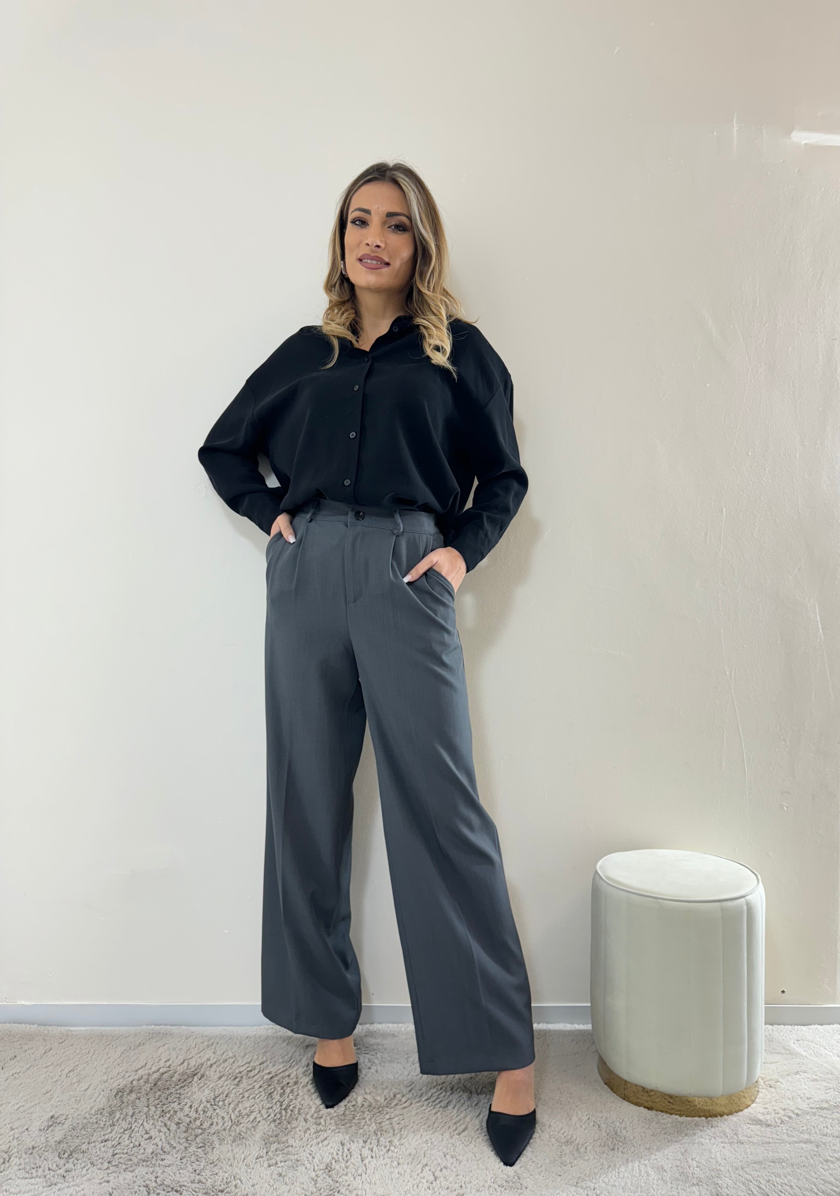 Pantalone Classic Grey