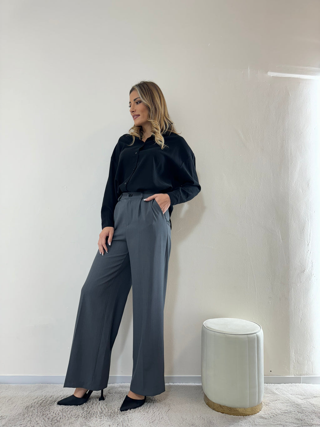Pantalone Classic Grey