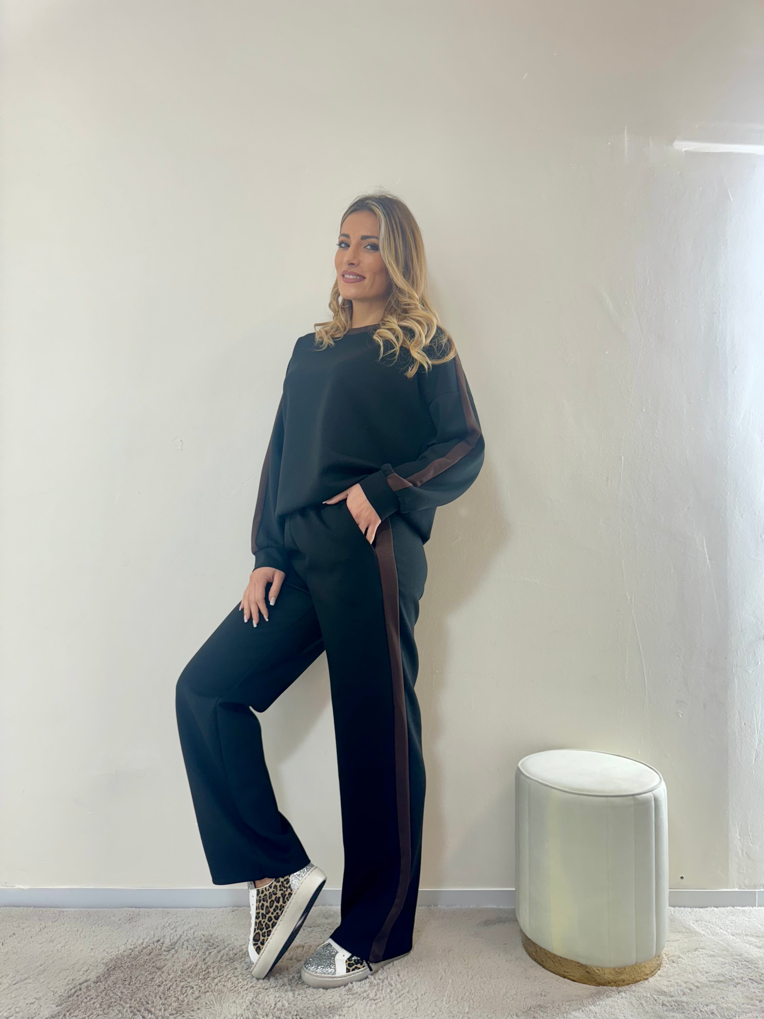 Tuta Bicolor Black