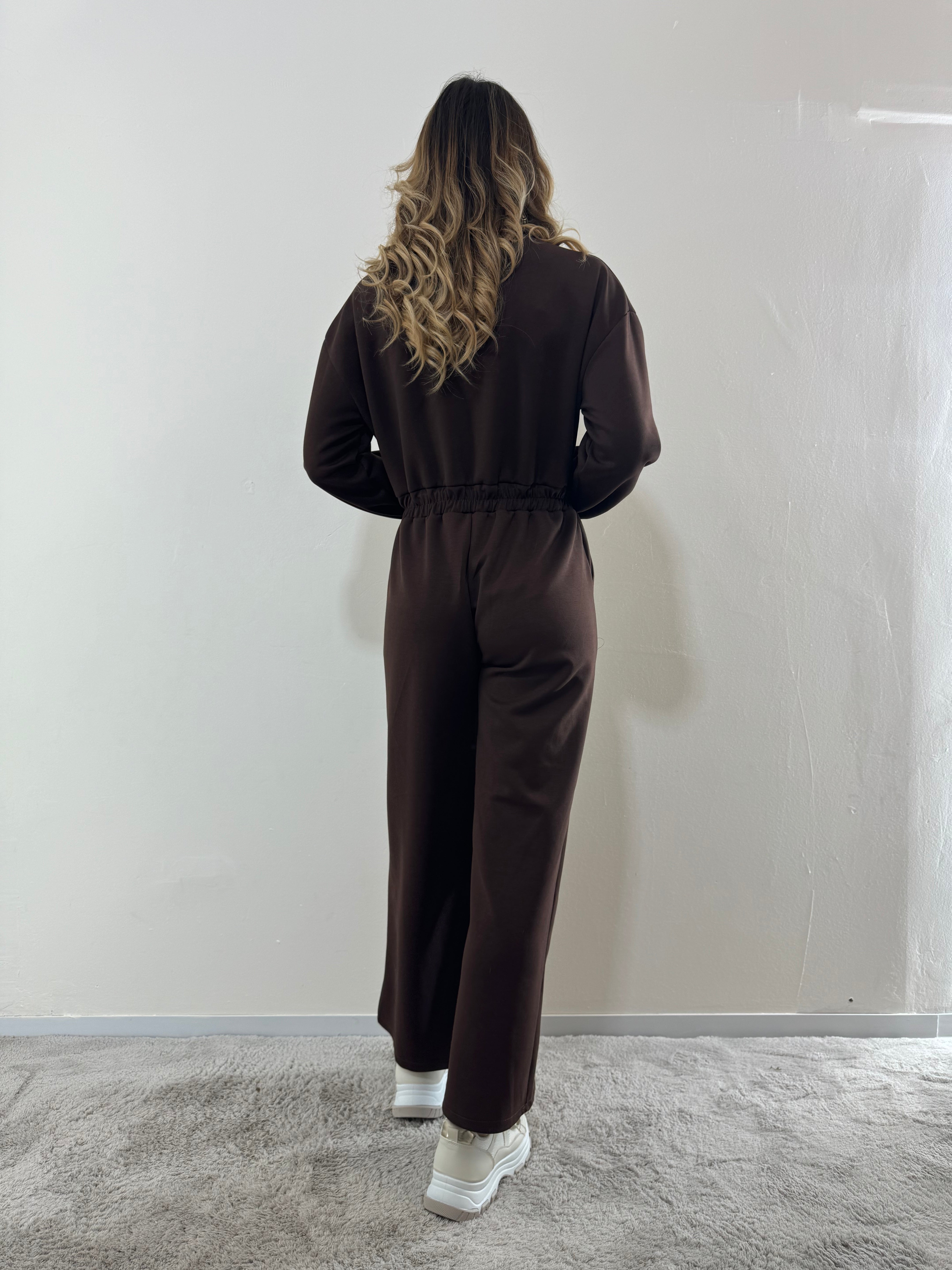 Jumpsuit Soft Touch Cioccolato