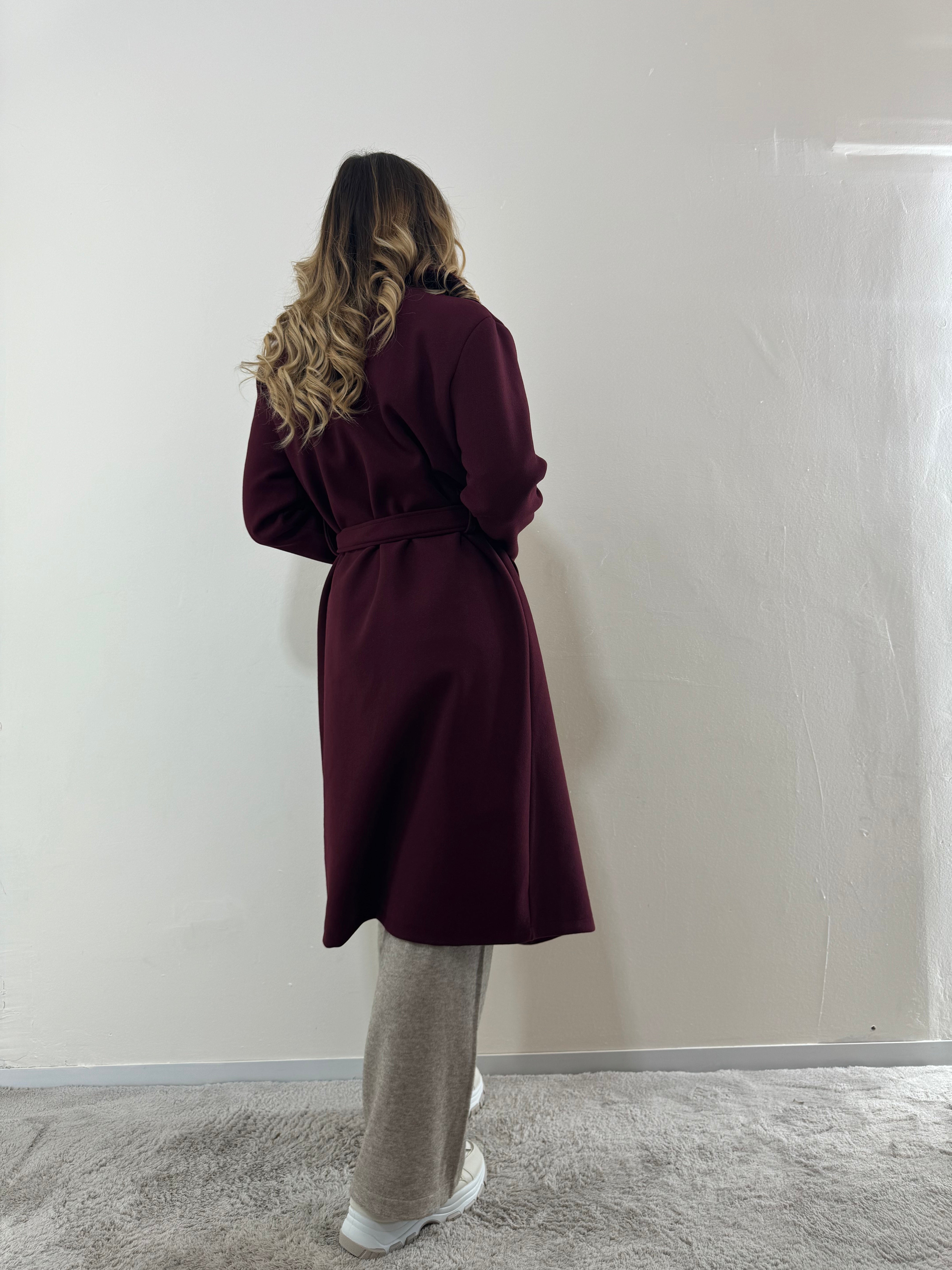 Cappotto Bordeaux