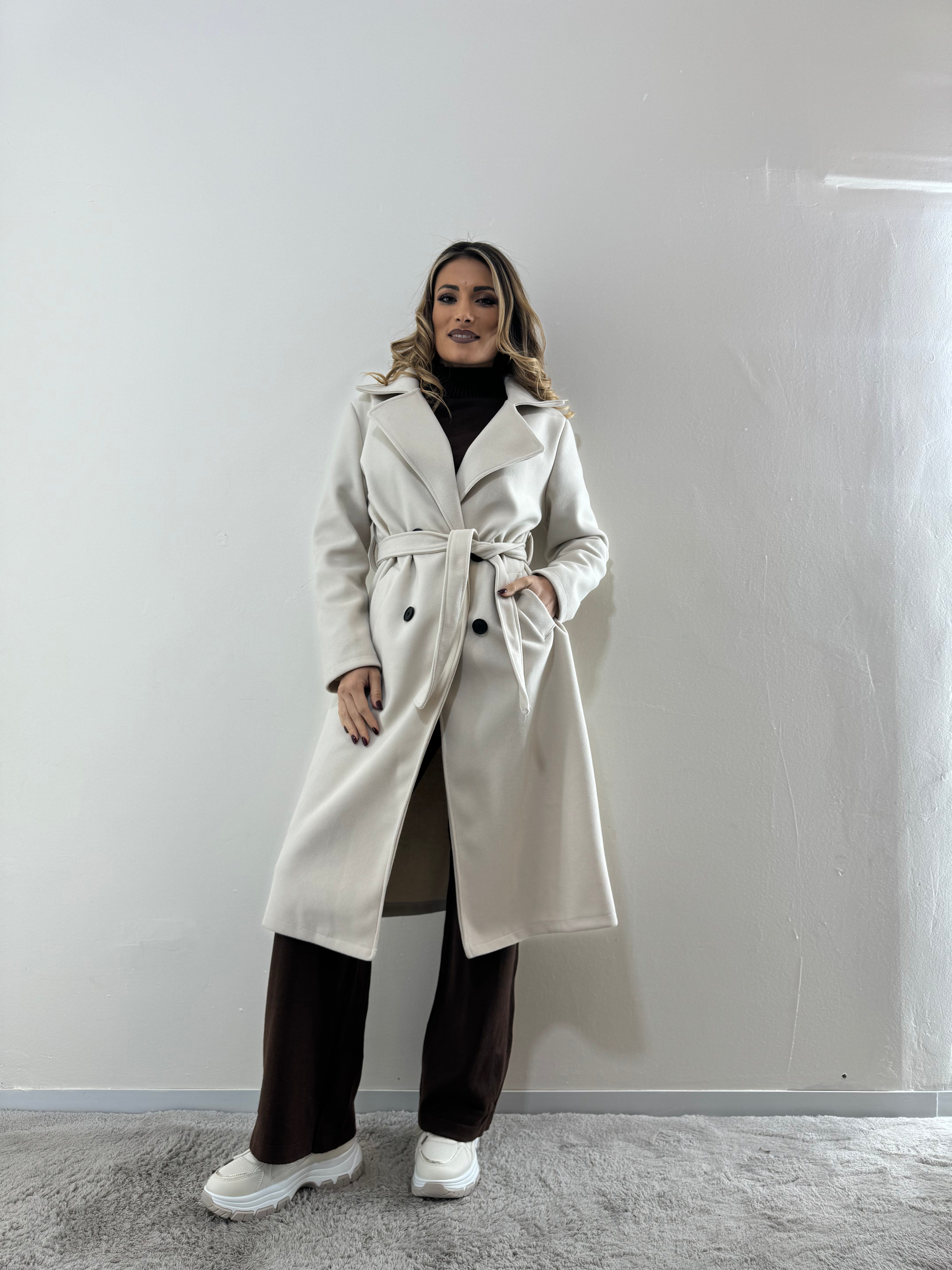 Cappotto Panna