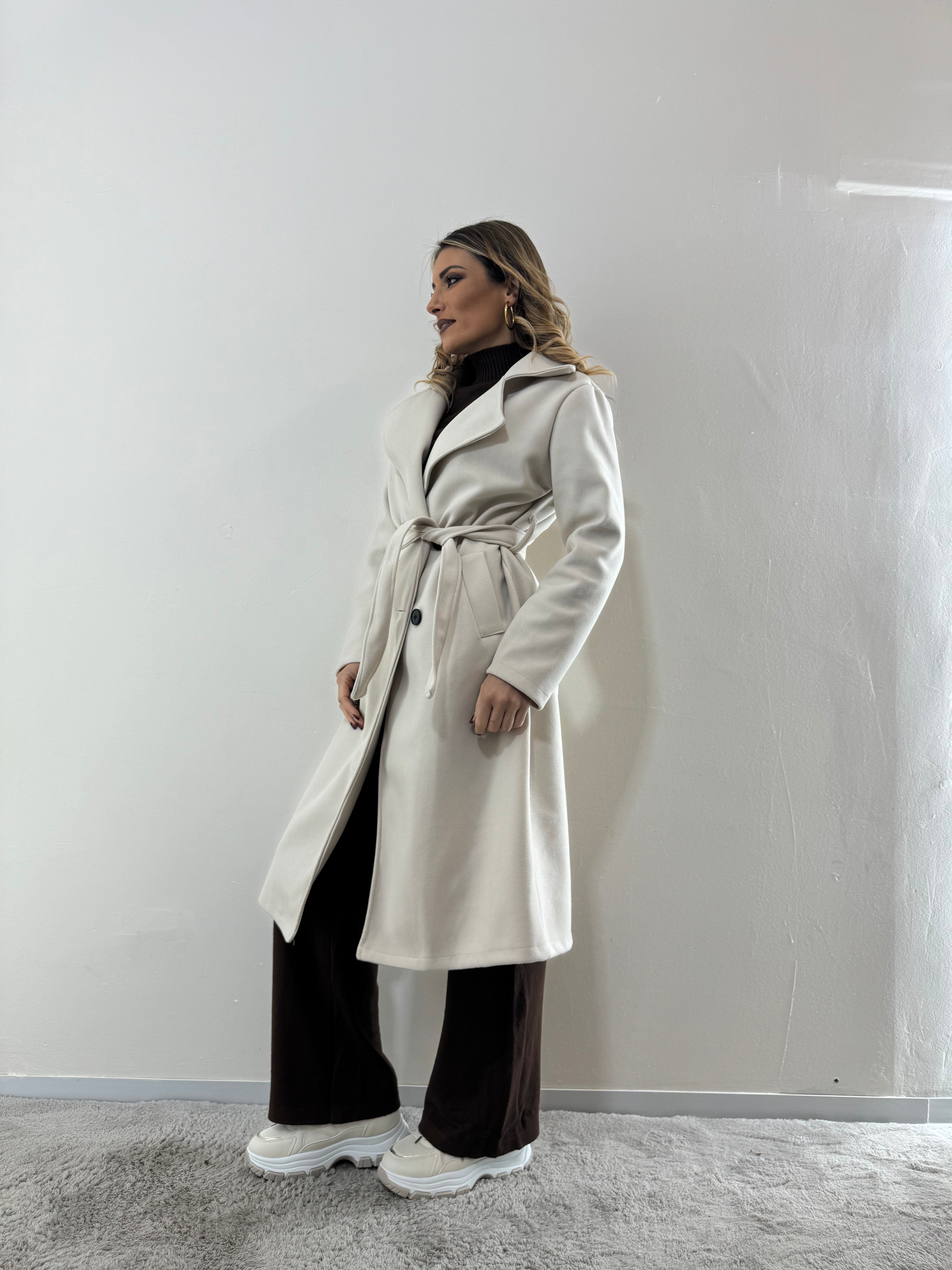 Cappotto Panna