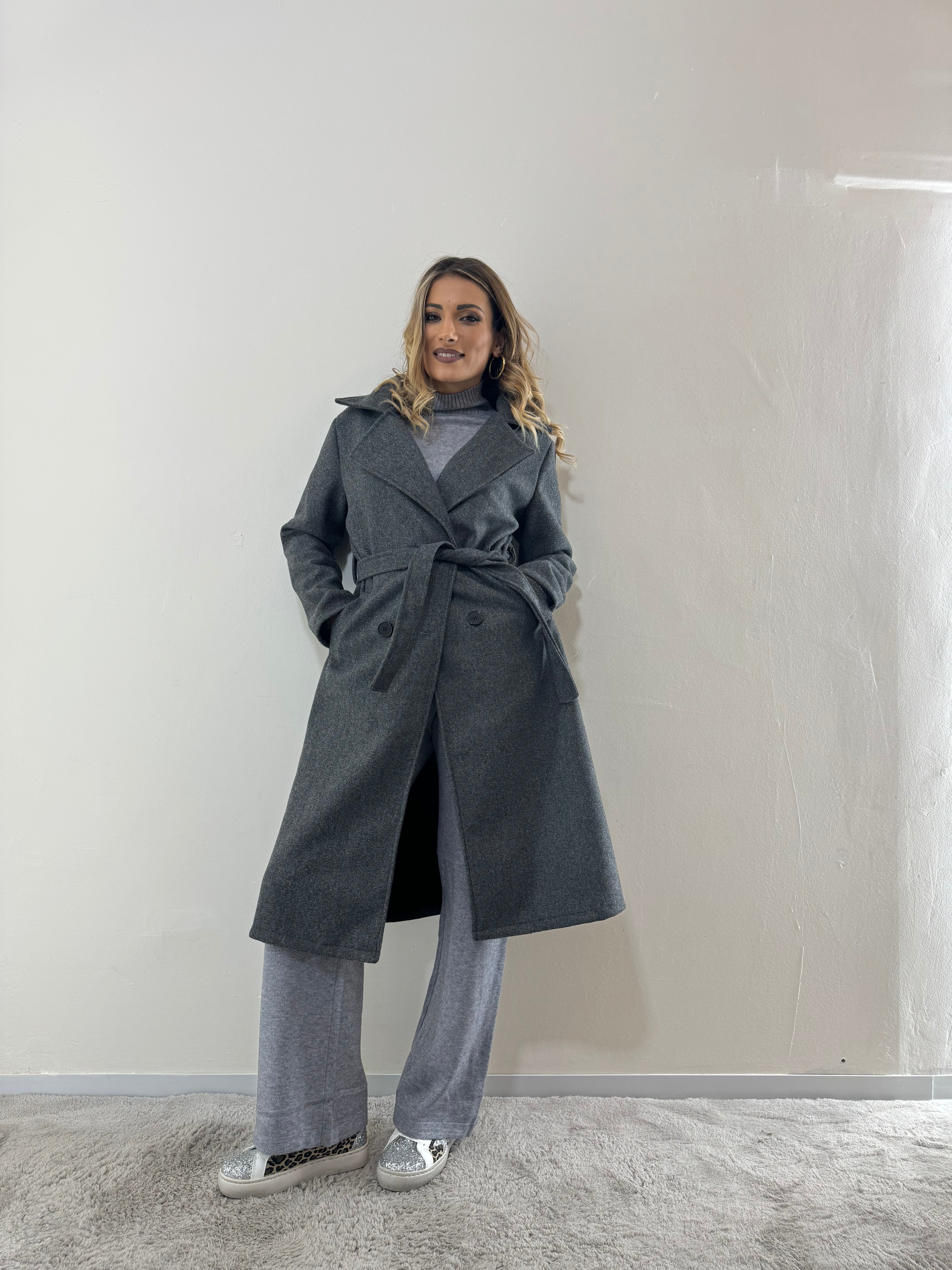 Cappotto Grigio Scuro