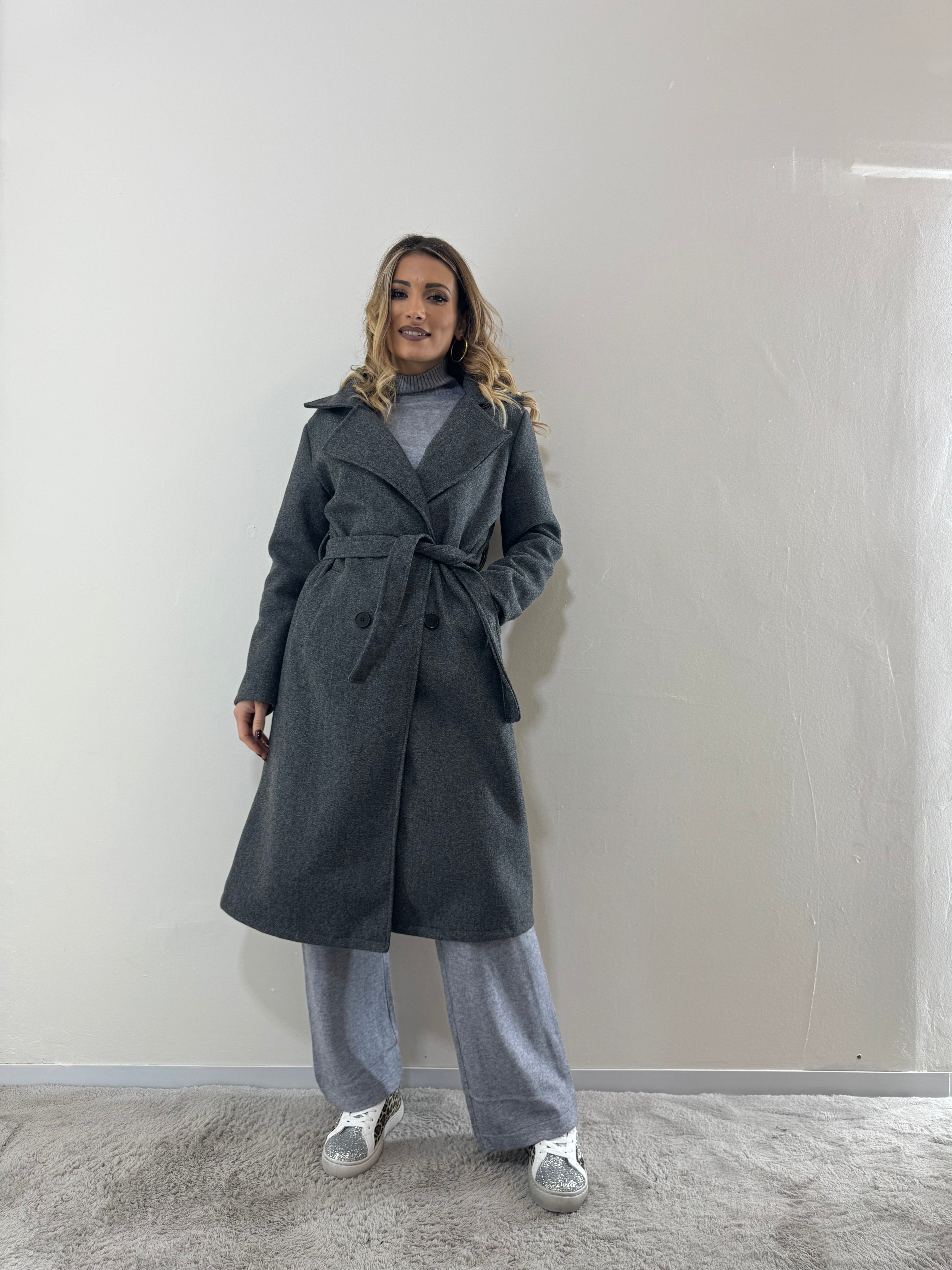 Cappotto Grigio Scuro