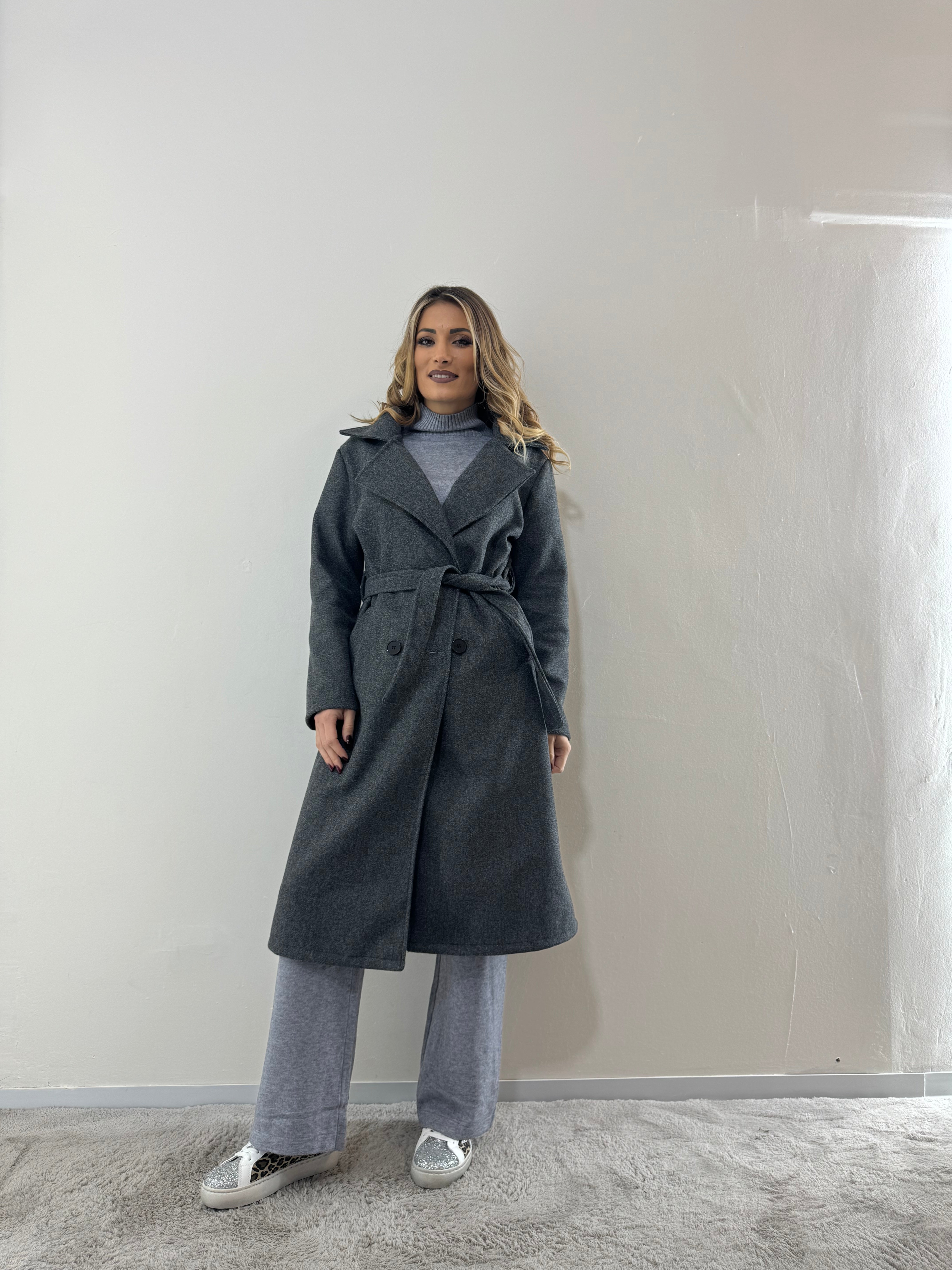 Cappotto Grigio Scuro