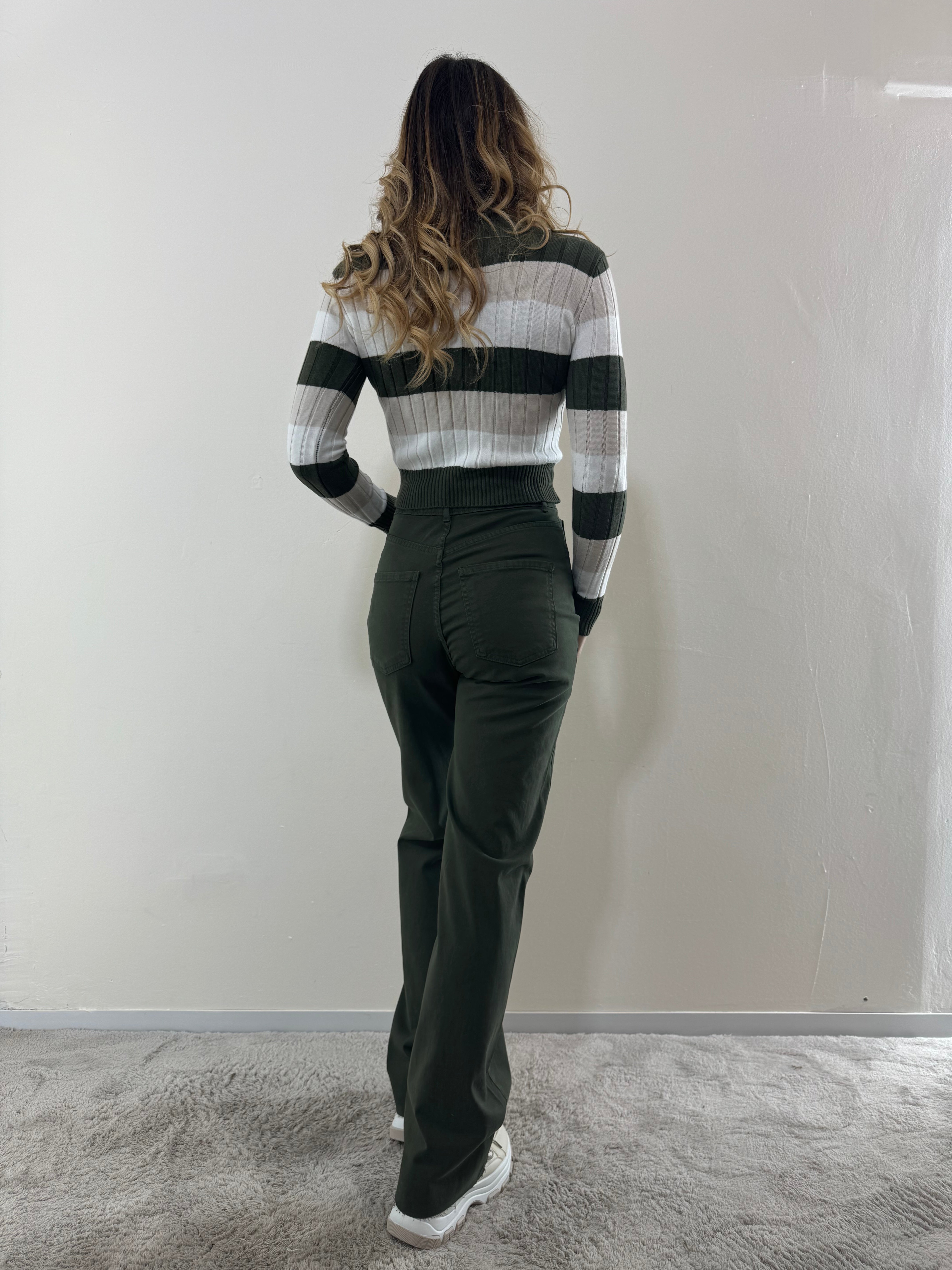 Pantalone 5 Tasche Army