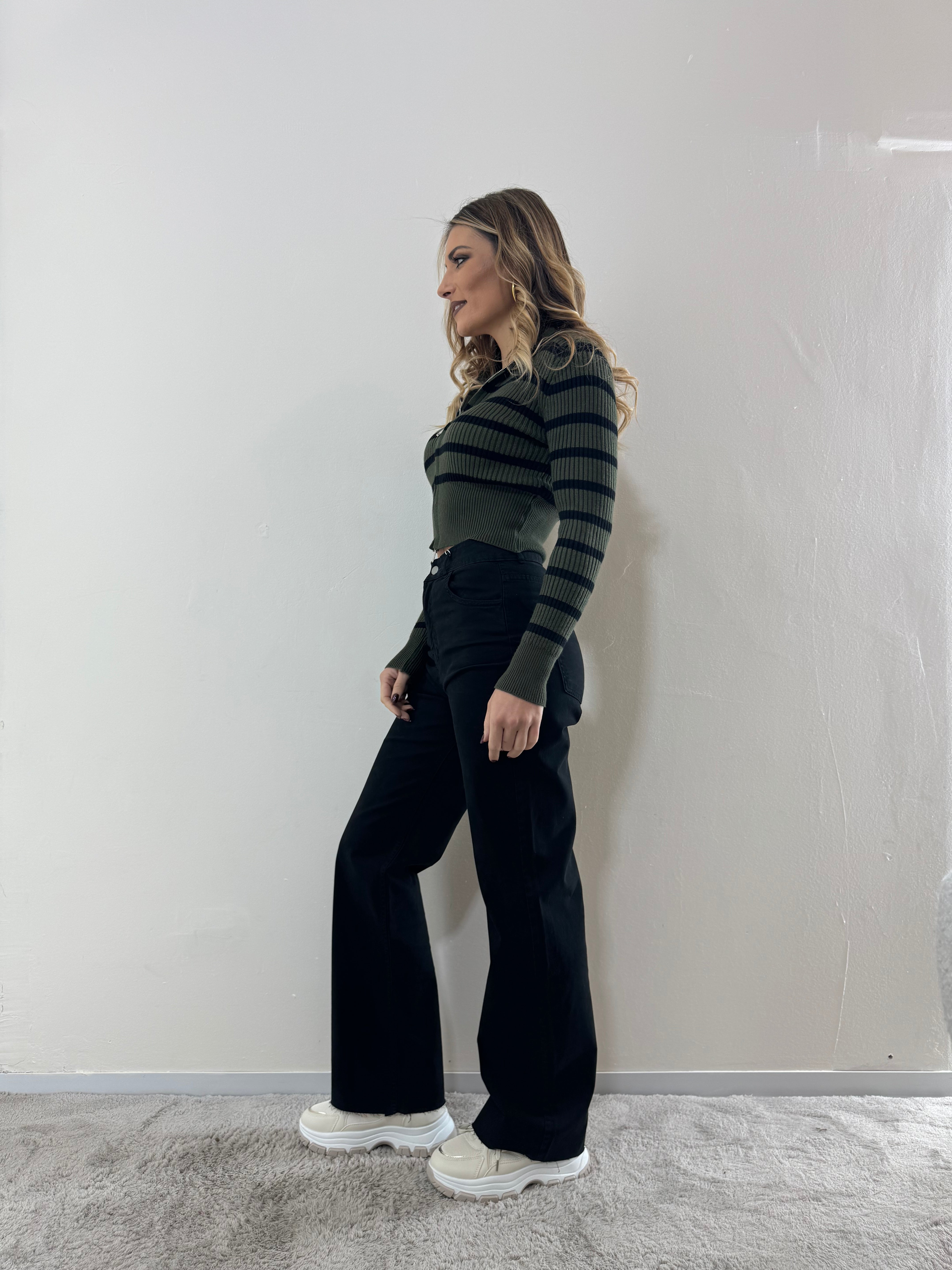 Pantalone 5 Tasche Black
