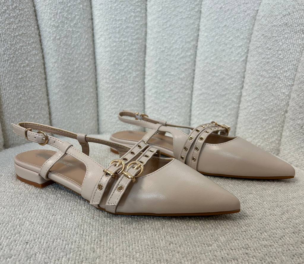 Ballerina Slingback Panna