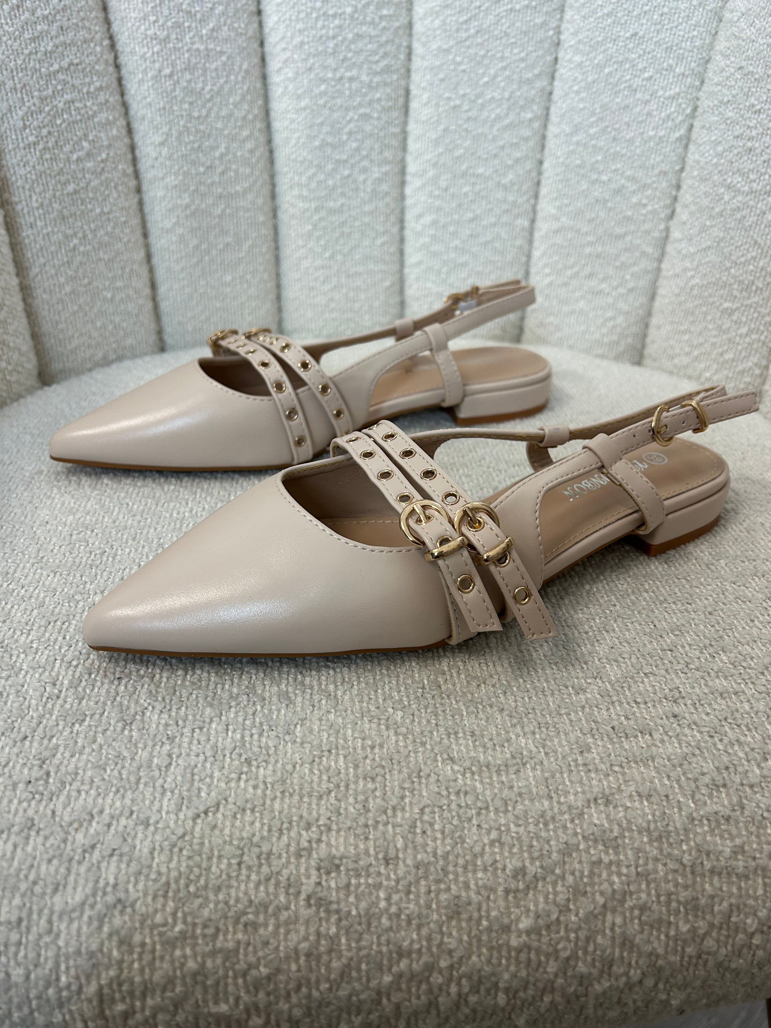 Ballerina Slingback Panna