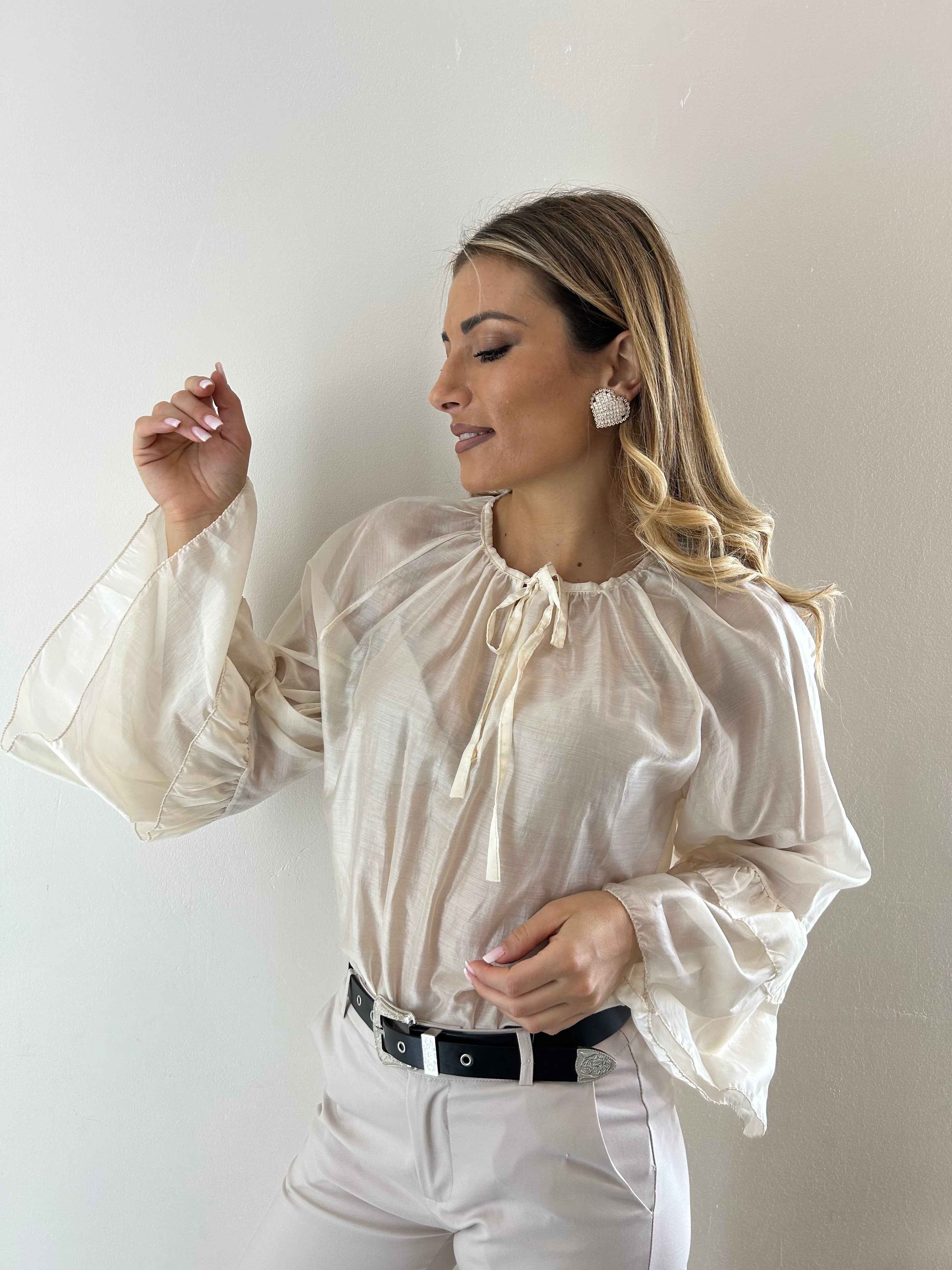Camicia Perla Beige
