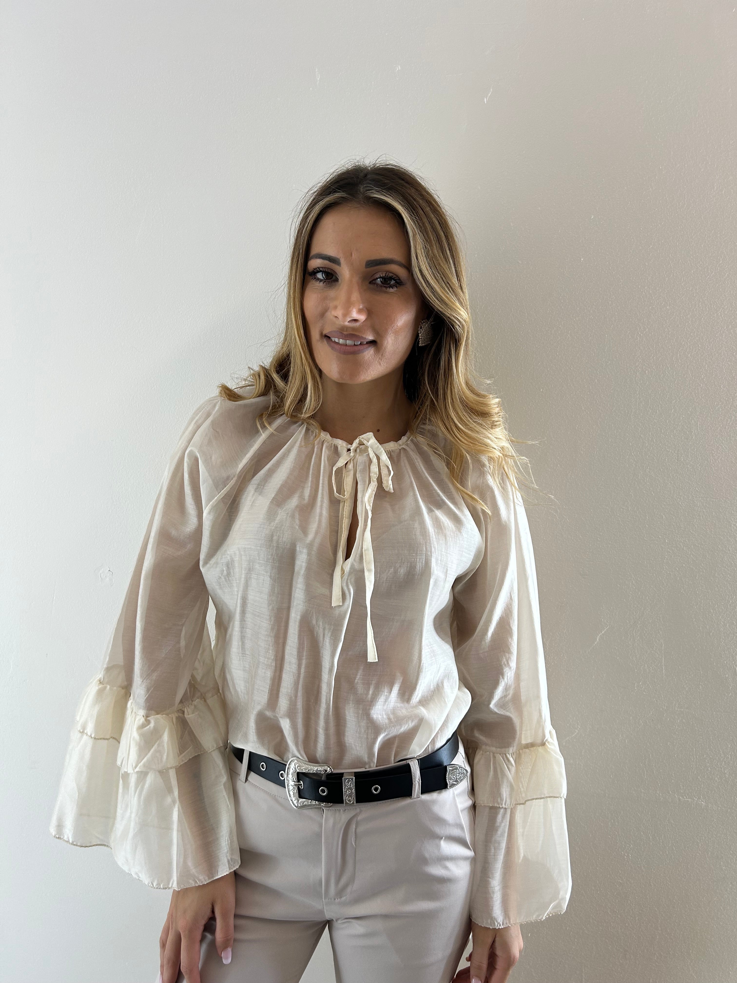 Camicia Perla Beige