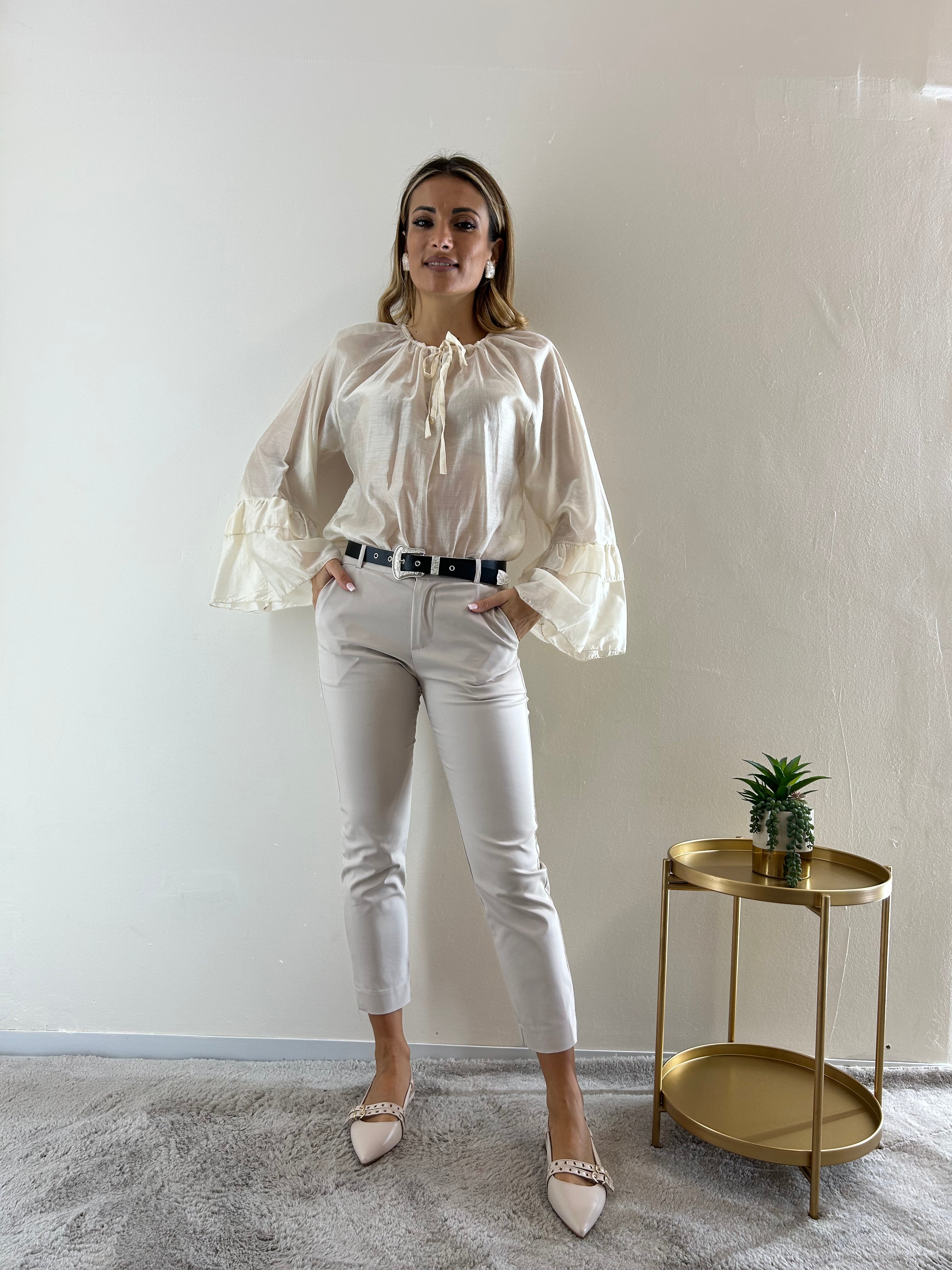 Camicia Perla Beige