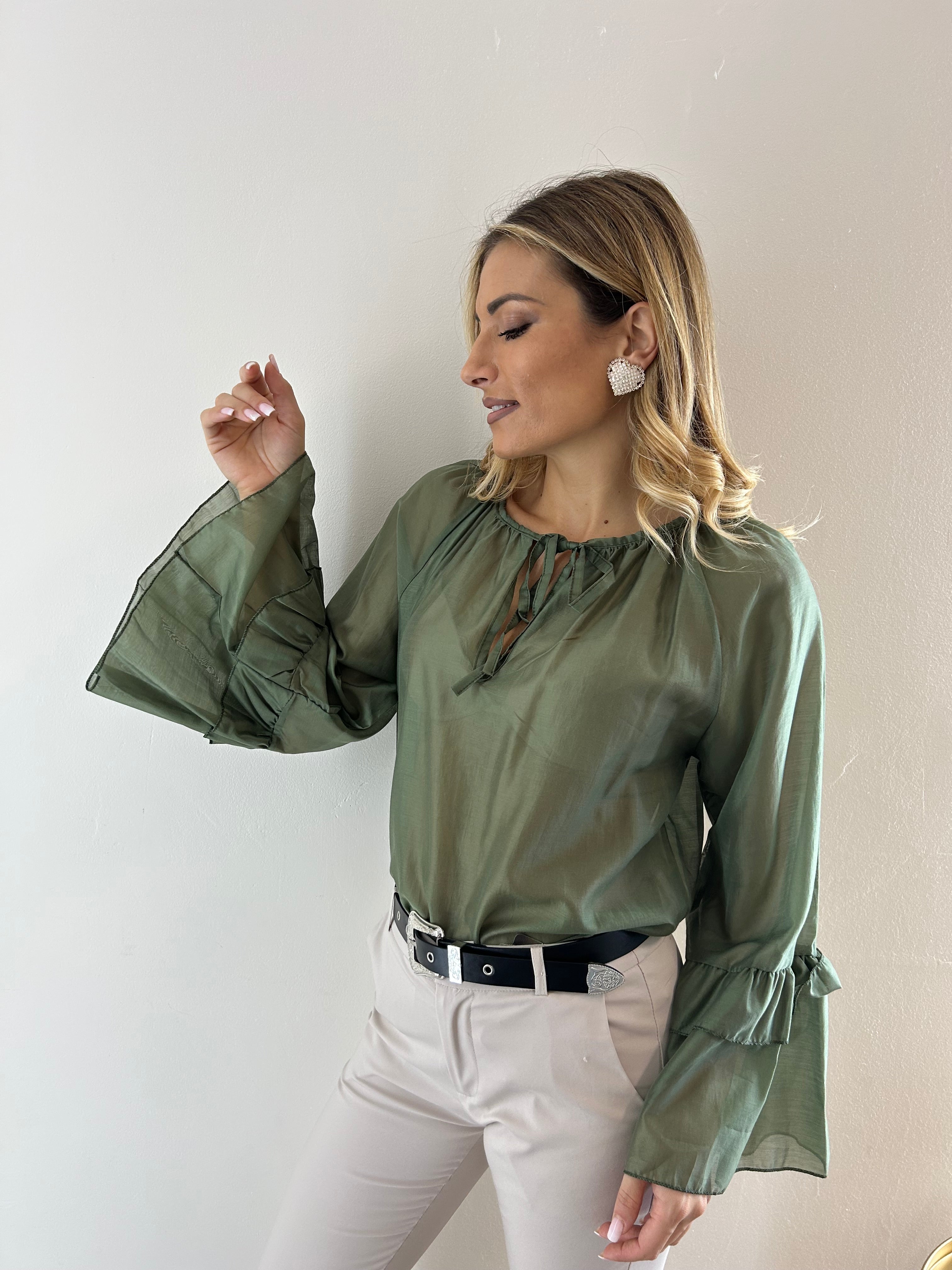 Camicia Perla Army