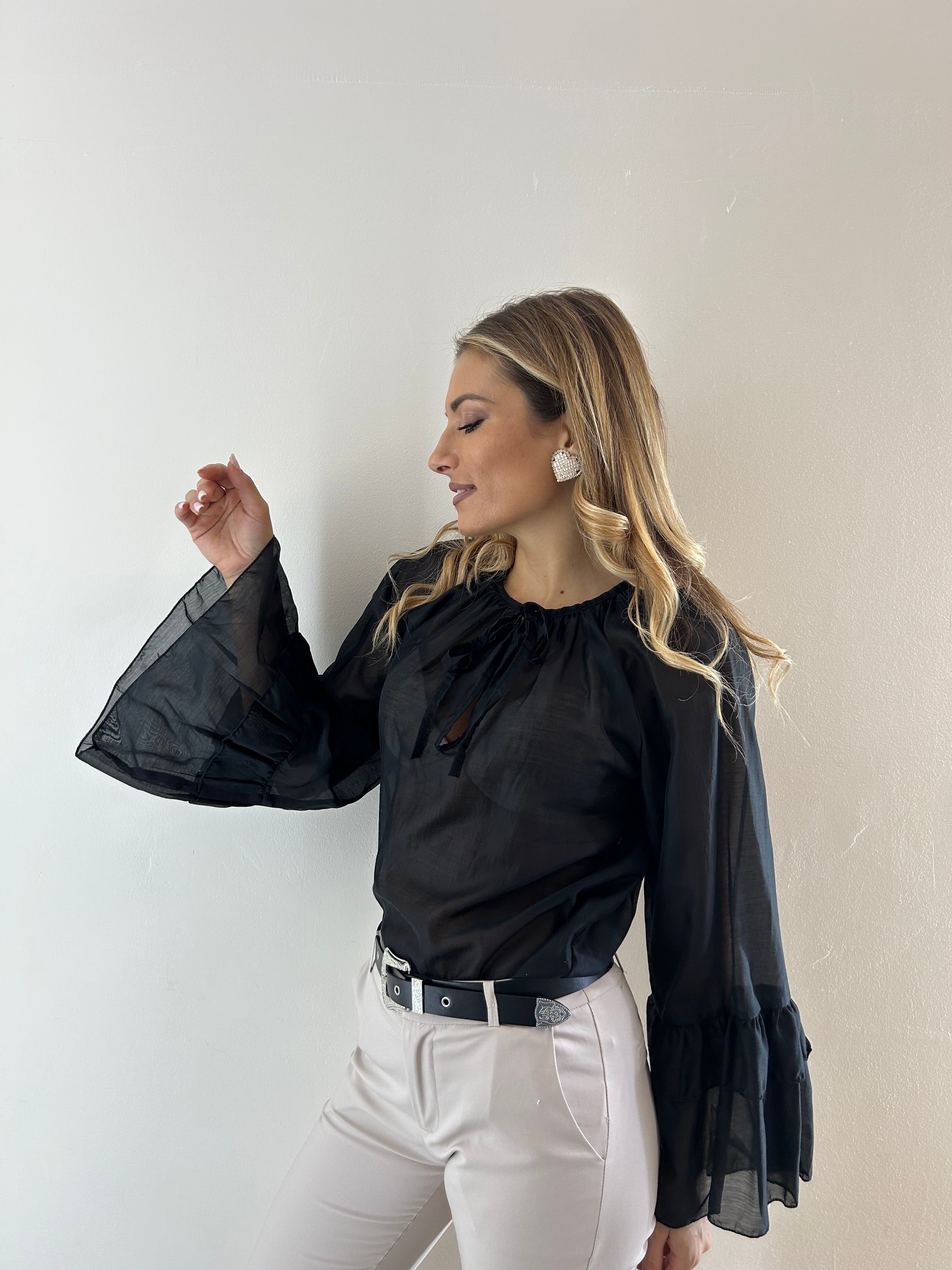 Camicia Perla Black