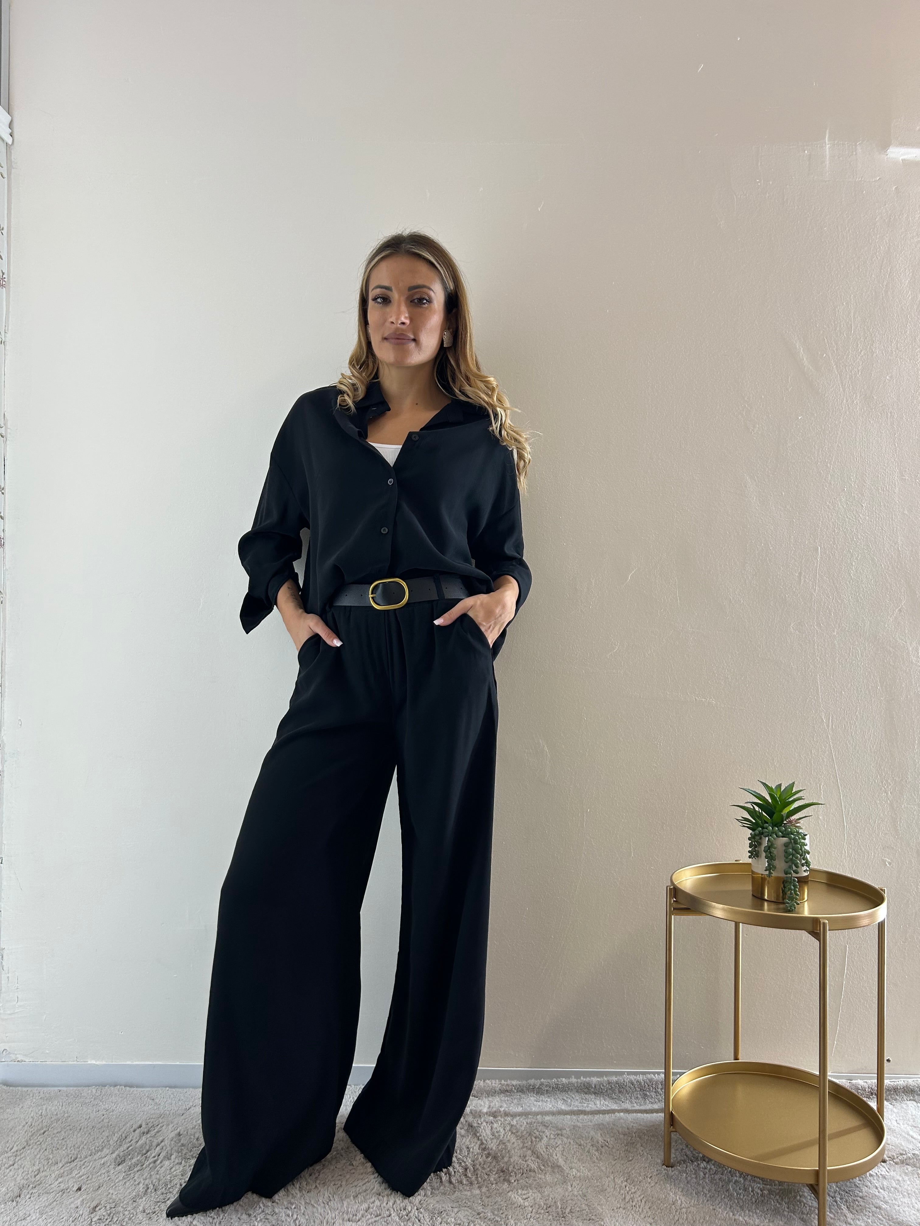 Pantalone Palazzo Black