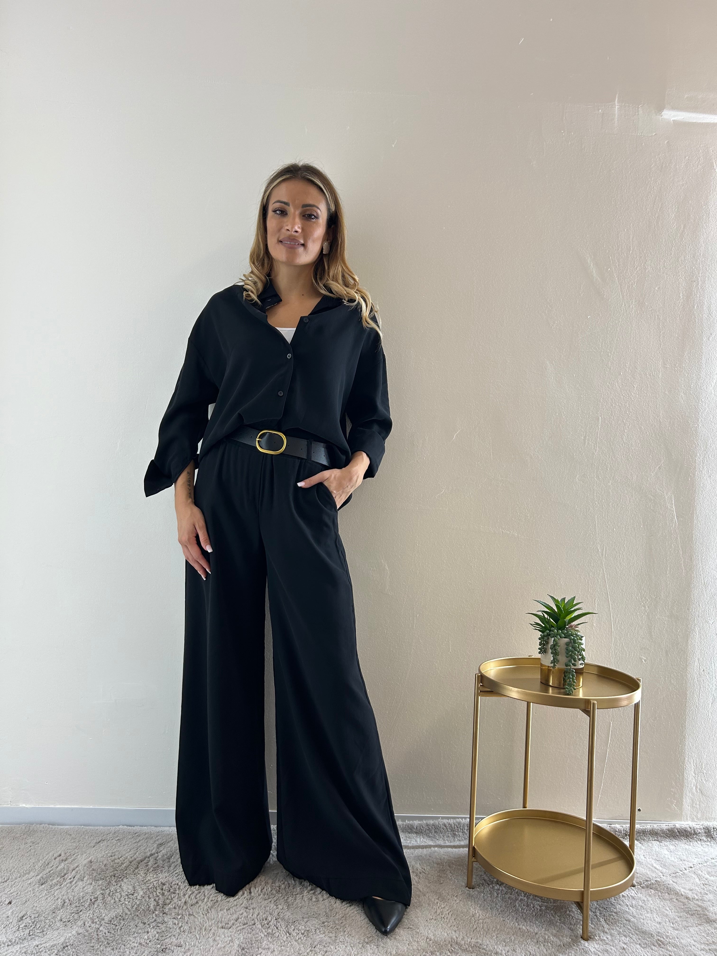 Pantalone Palazzo Black